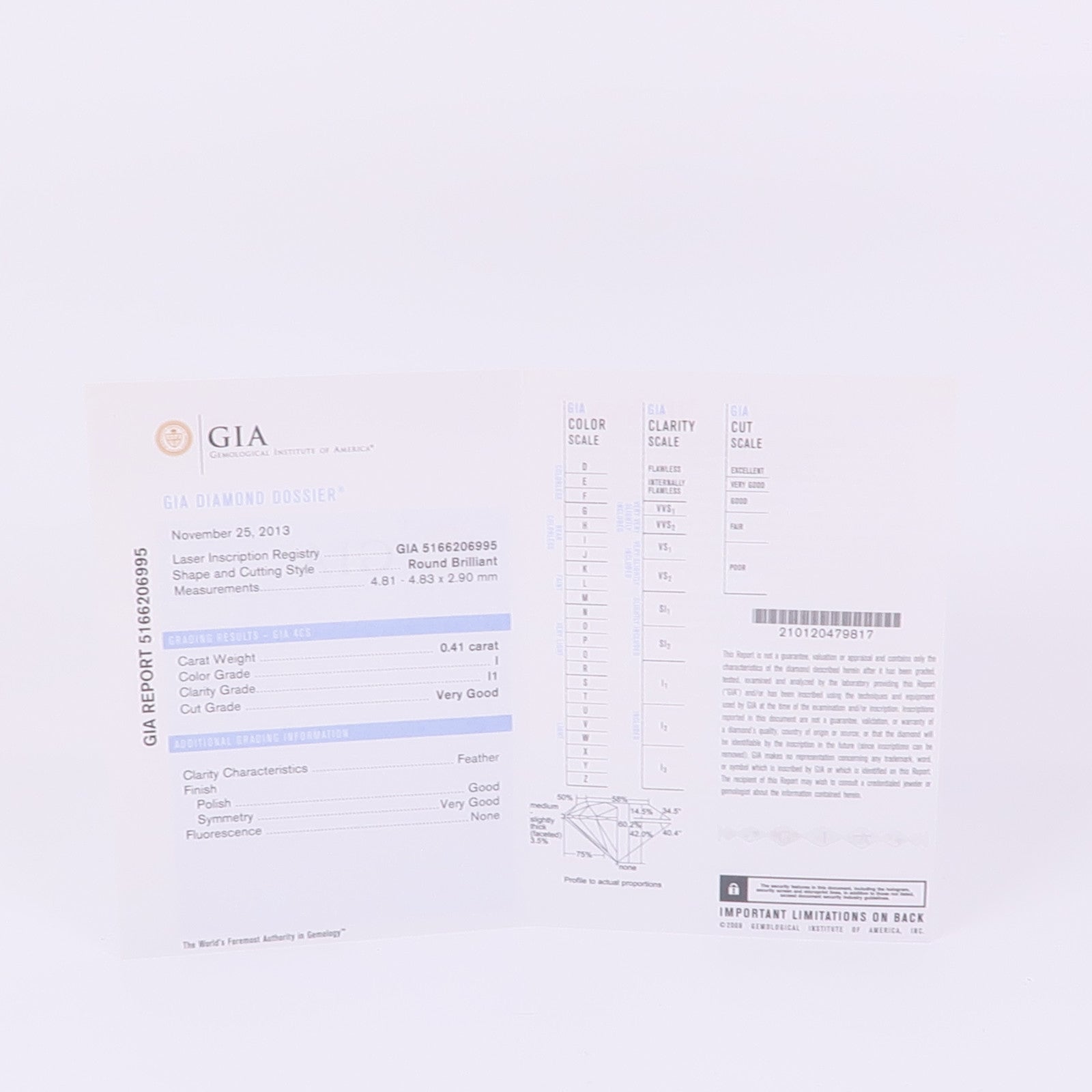 JEWELRY 18K白金Diamond Ring鑽石戒指US#6.5