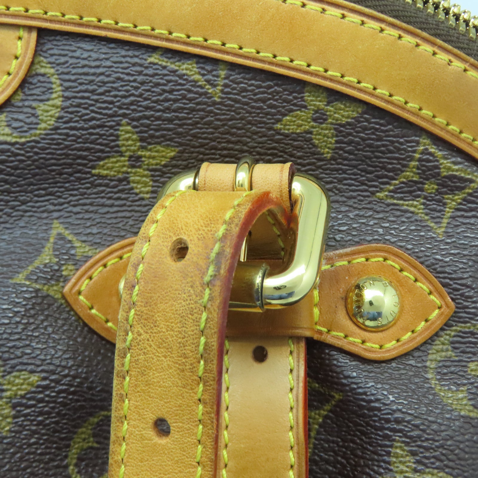 LOUIS VUITTON **【激減優惠】Monogram Tivoli GM金扣肩背袋啡色