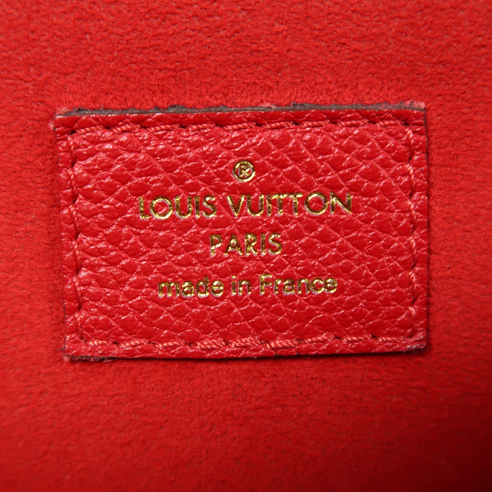 LOUIS VUITTON Monogram Empreinte Vavin金扣肩背袋