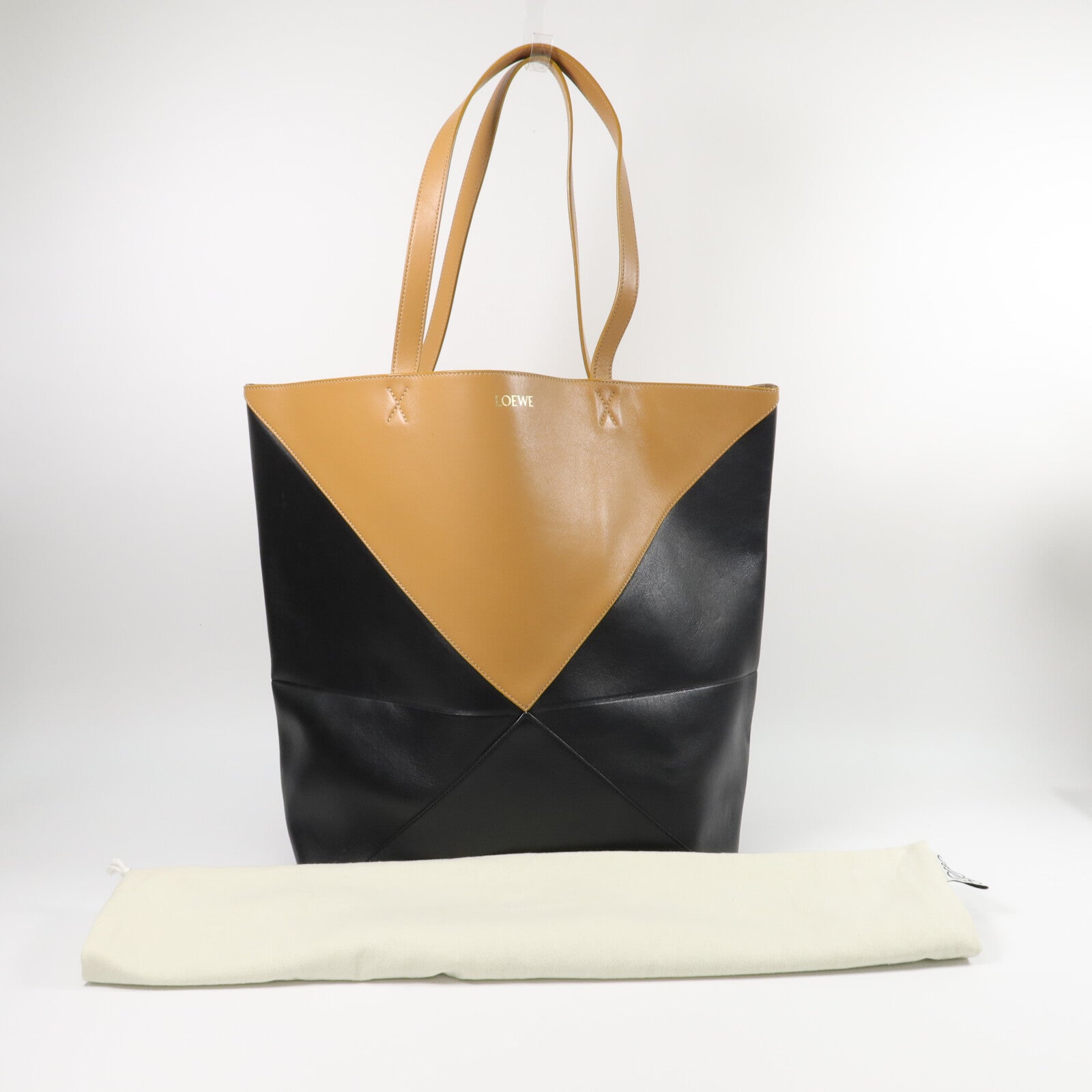 LOEWE 牛皮皮革Fold Tote XL肩背袋