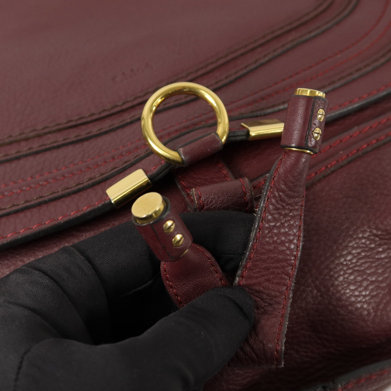 Chloe 牛皮皮革Hand Bag肩背袋