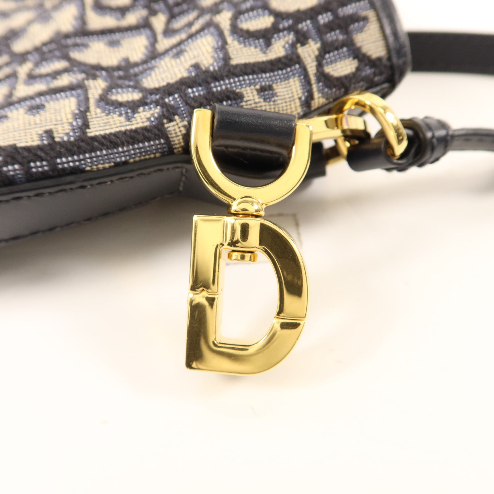 Dior 帆布Medium C'est Bag金扣手挽肩背兩用袋