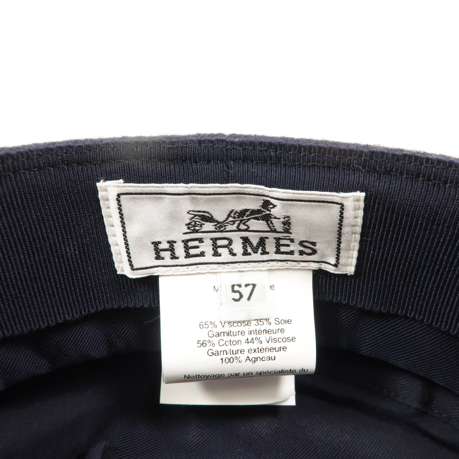 HERMES 羊毛Saint-Malo帽子