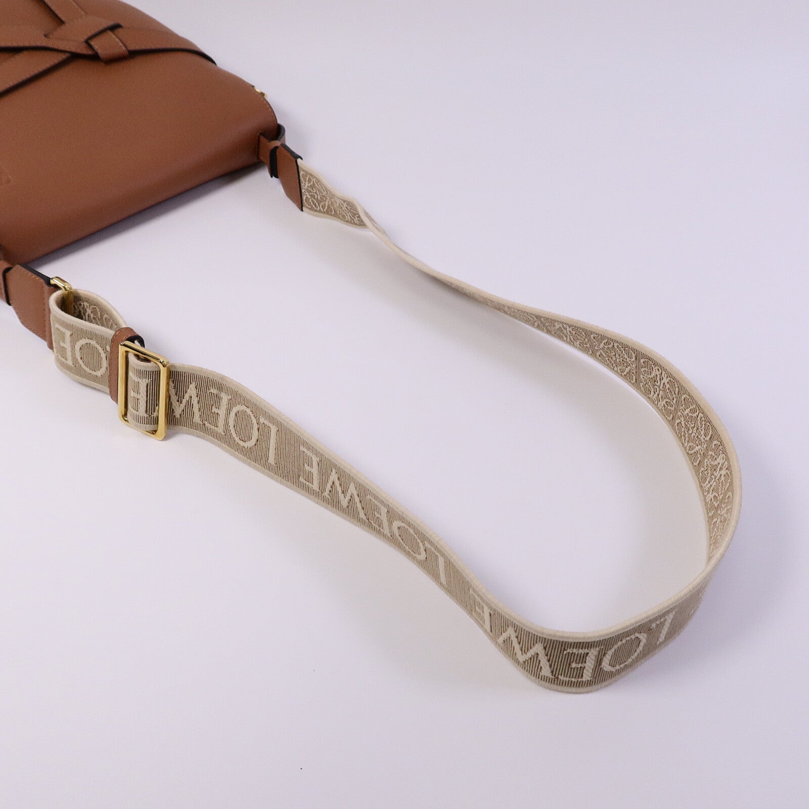 LOEWE 牛皮皮革Gate Dual肩背袋