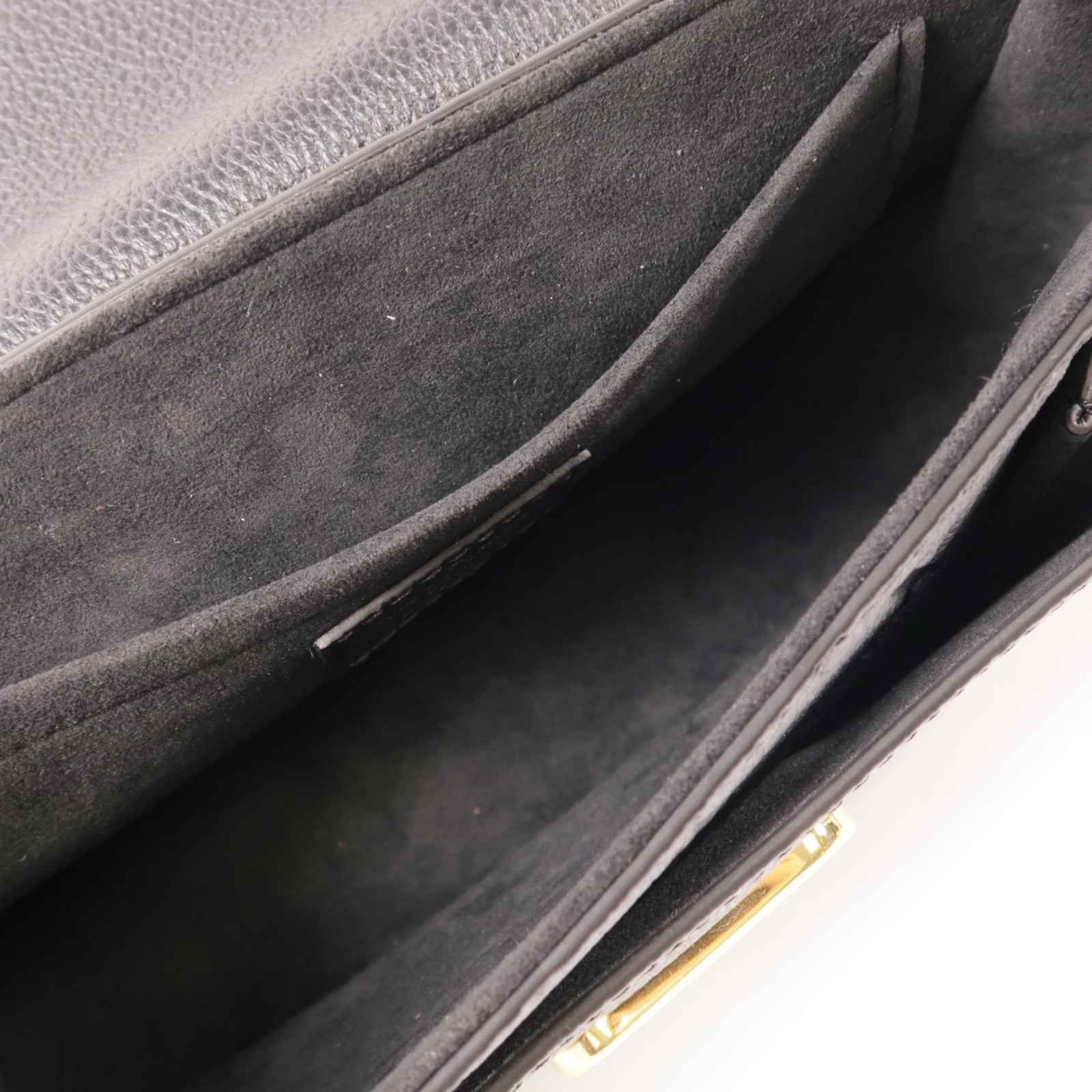 LOUIS VUITTON Monogram Empreinte Vavin BB金扣肩背袋