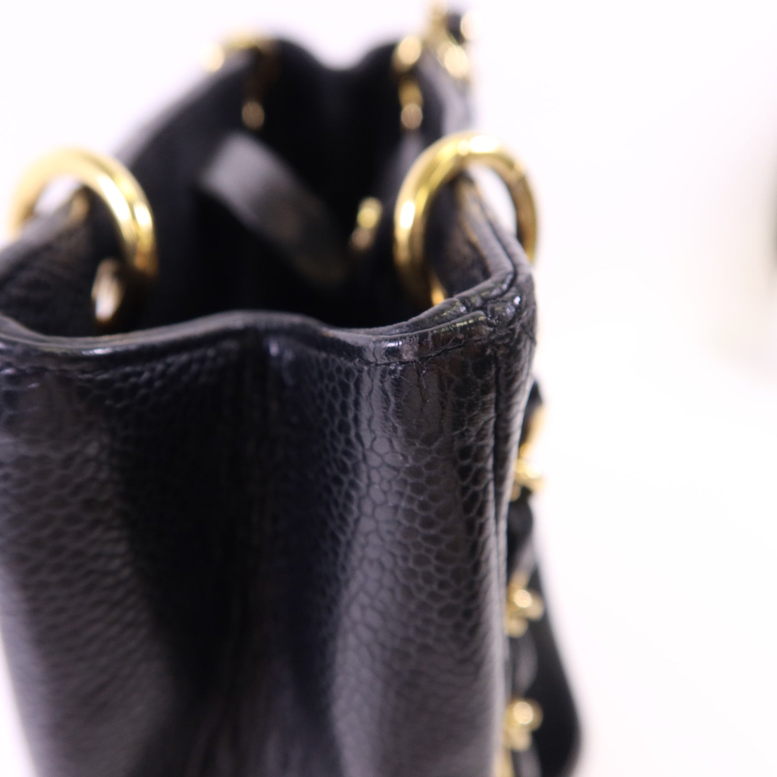 CHANEL 牛皮皮革PST Petit Shopping Tote金扣肩背袋