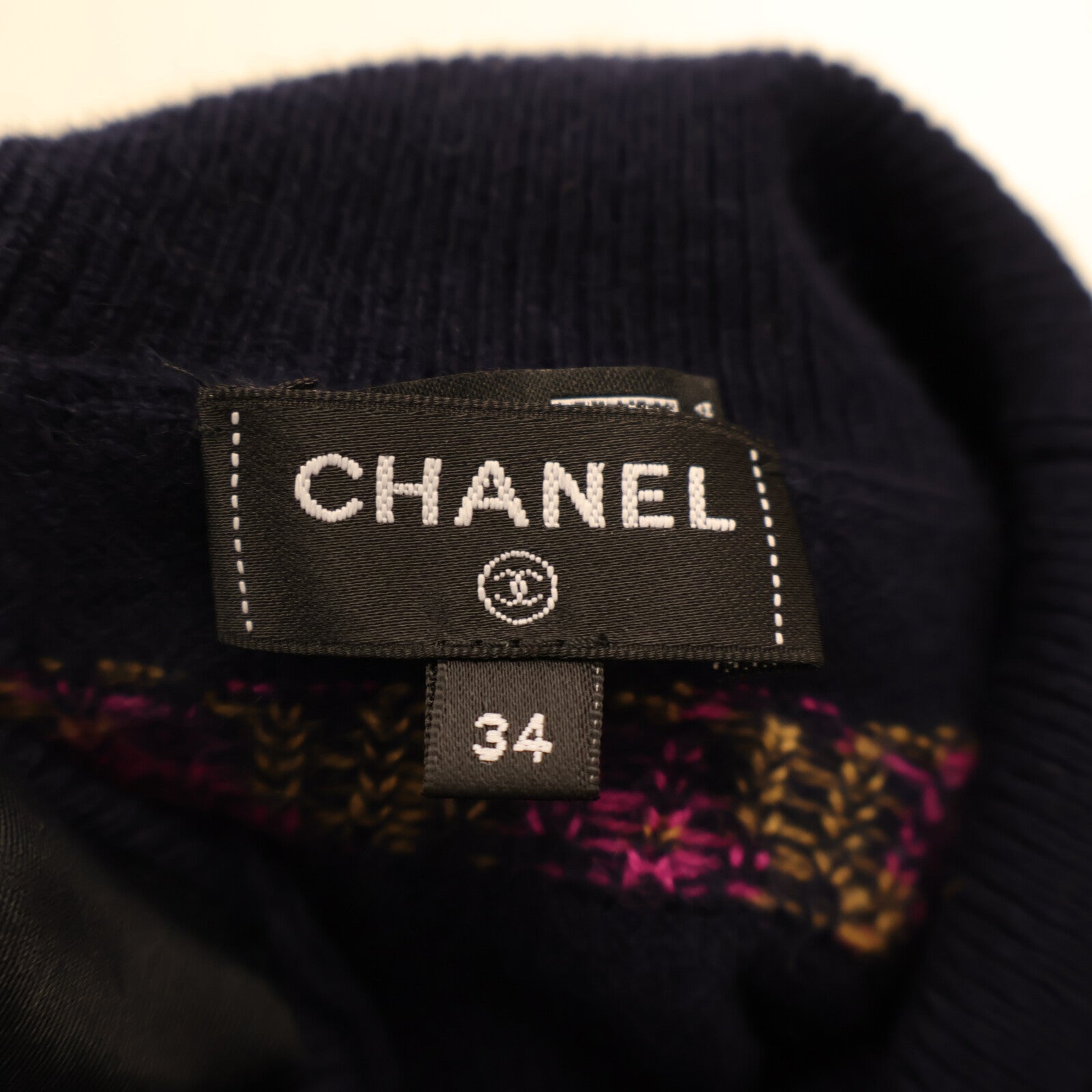 CHANEL LOOK6 Short-Sleeve Top針織