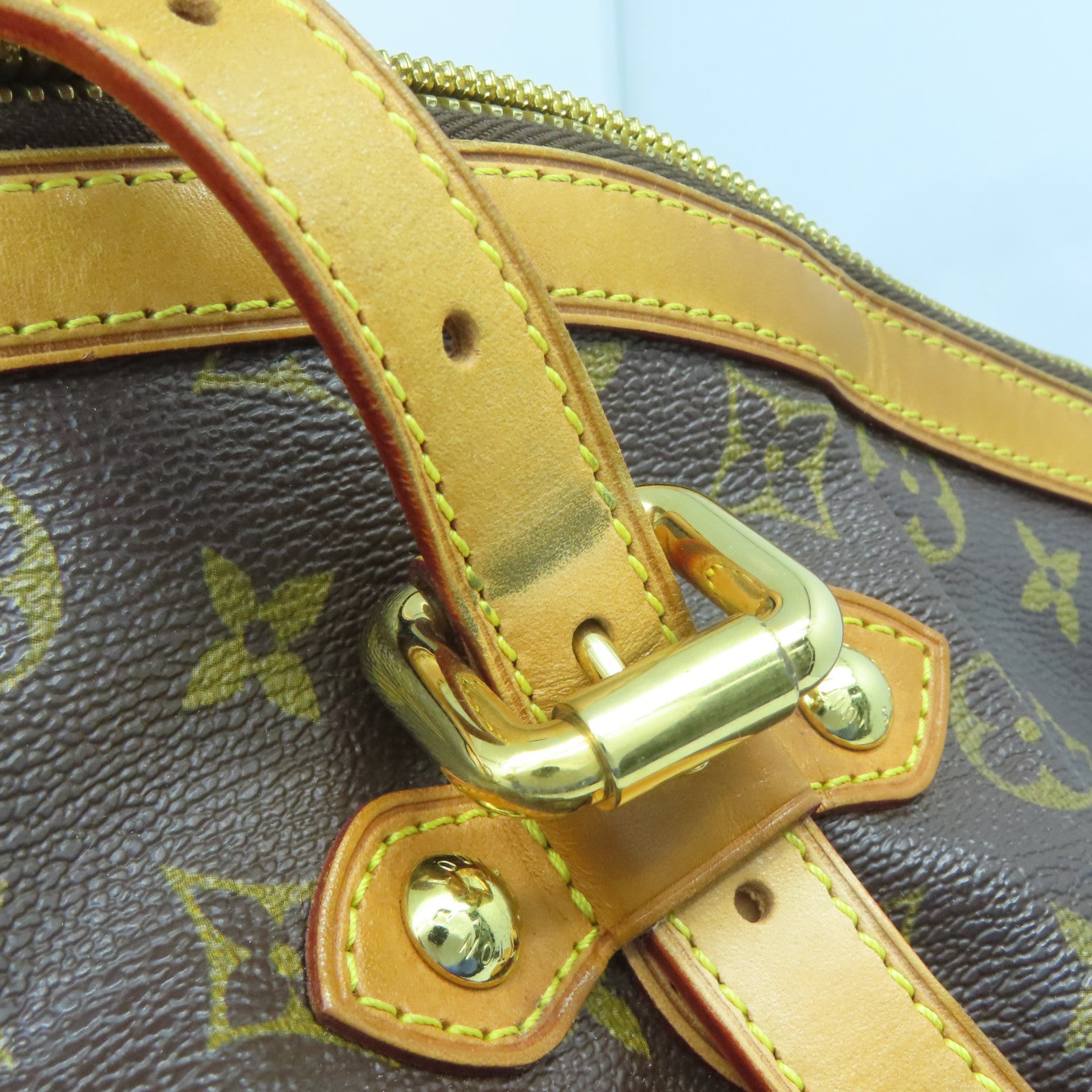 LOUIS VUITTON **【激減優惠】Monogram Tivoli GM金扣肩背袋啡色