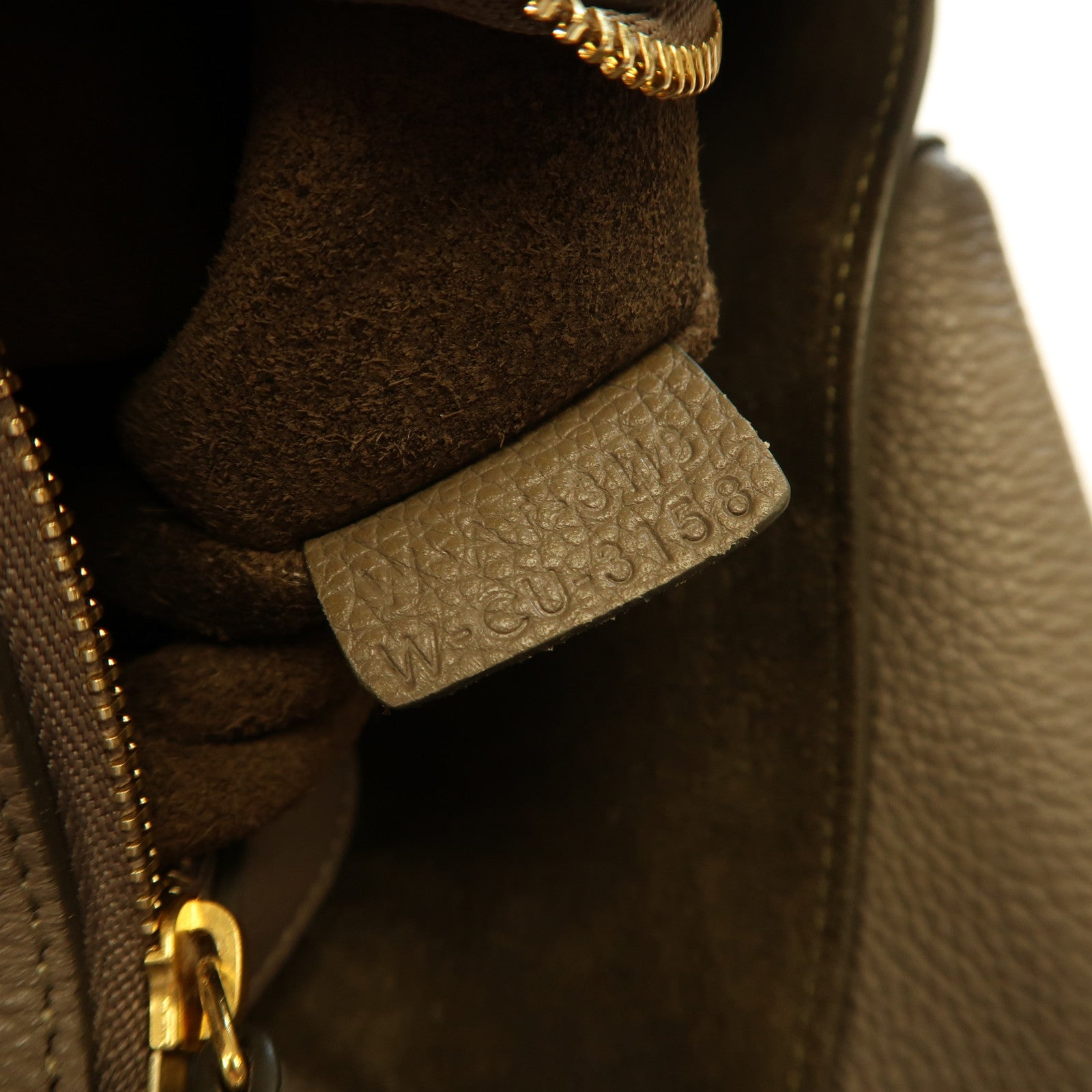 CELINE 牛皮皮革Tote Bag金扣手挽袋灰色