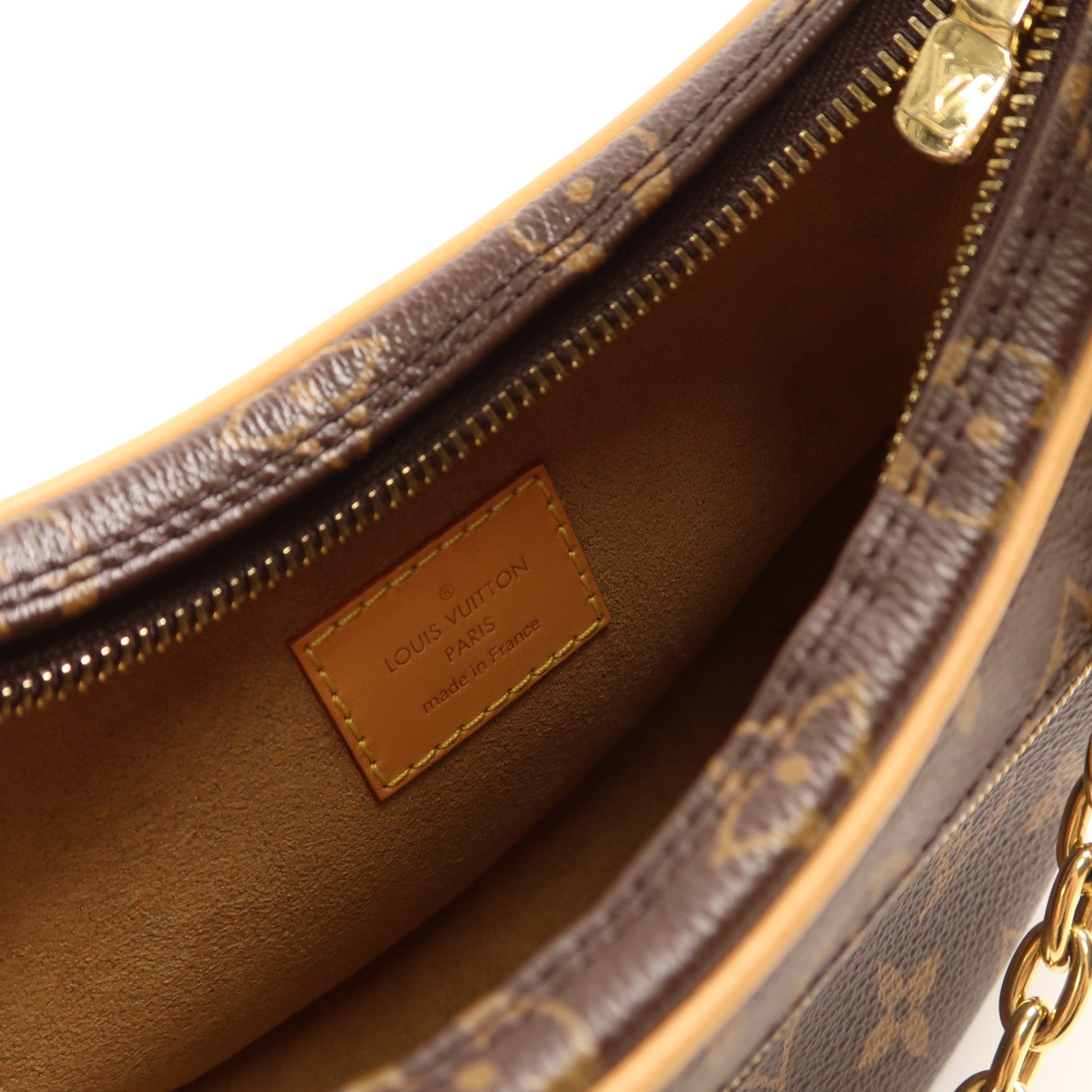 LOUIS VUITTON Monogram Loop金扣肩背袋
