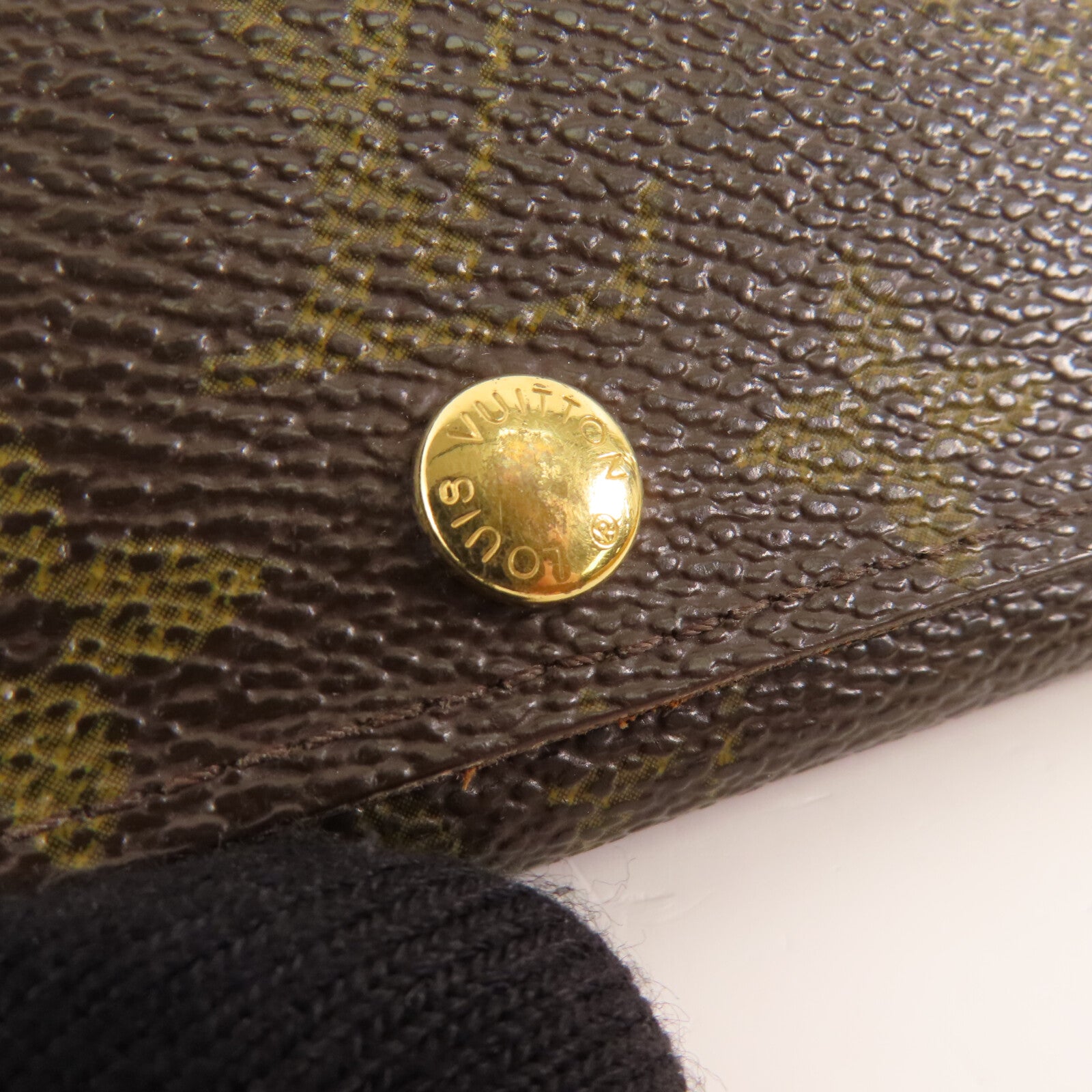 LOUIS VUITTON Monogram 4Key Holder金扣鎖匙包