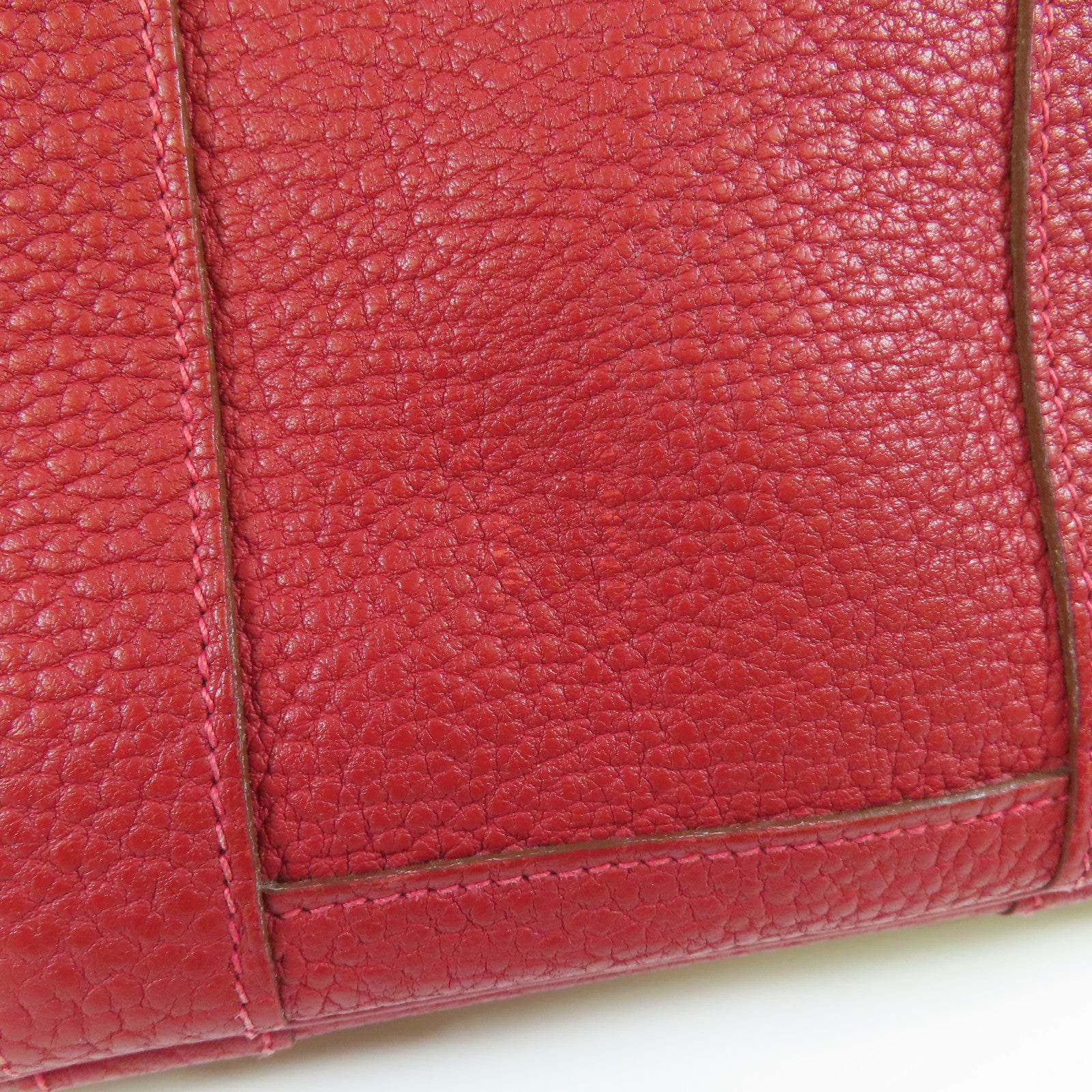 HERMES 【激減優惠】Negonda Garden Party TPM銀扣手挽袋Q5 Rouge Casaque
