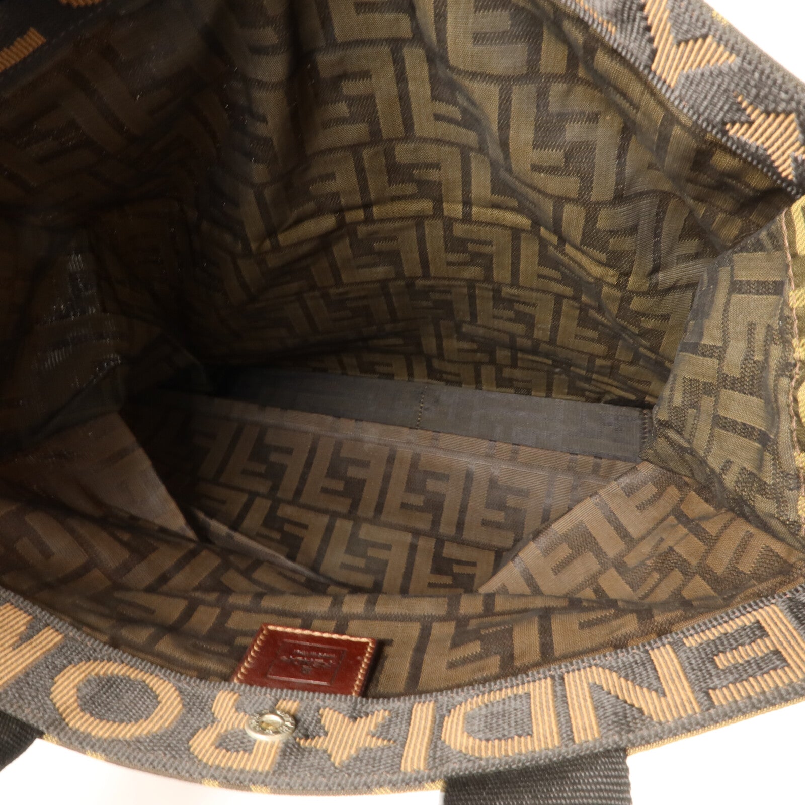FENDI 帆布Zucca Foldable Tote Bag手挽袋