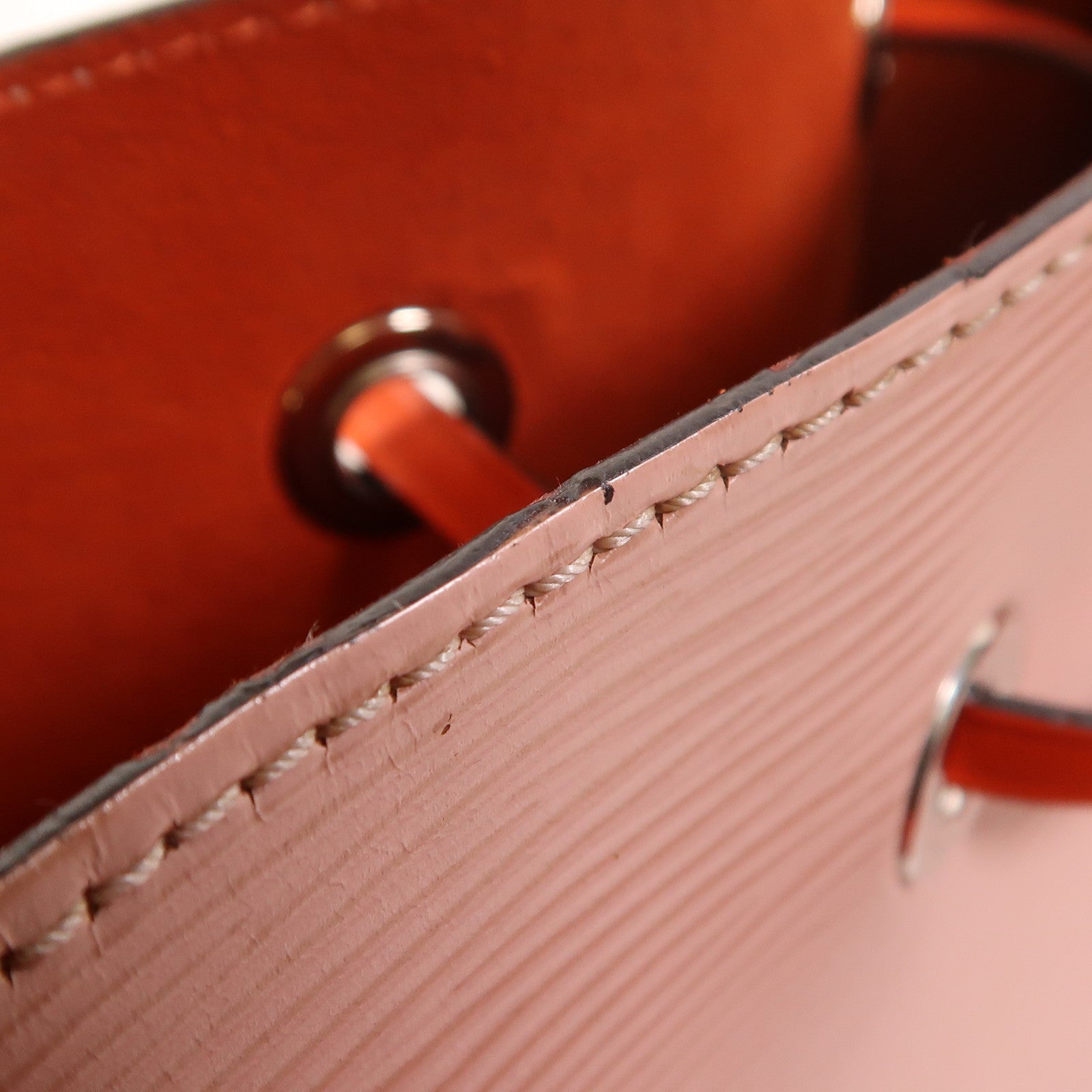 LOUIS VUITTON 【激減優惠】Epi Neo Noe MM銀扣手挽肩背兩用袋Rose Ballerine