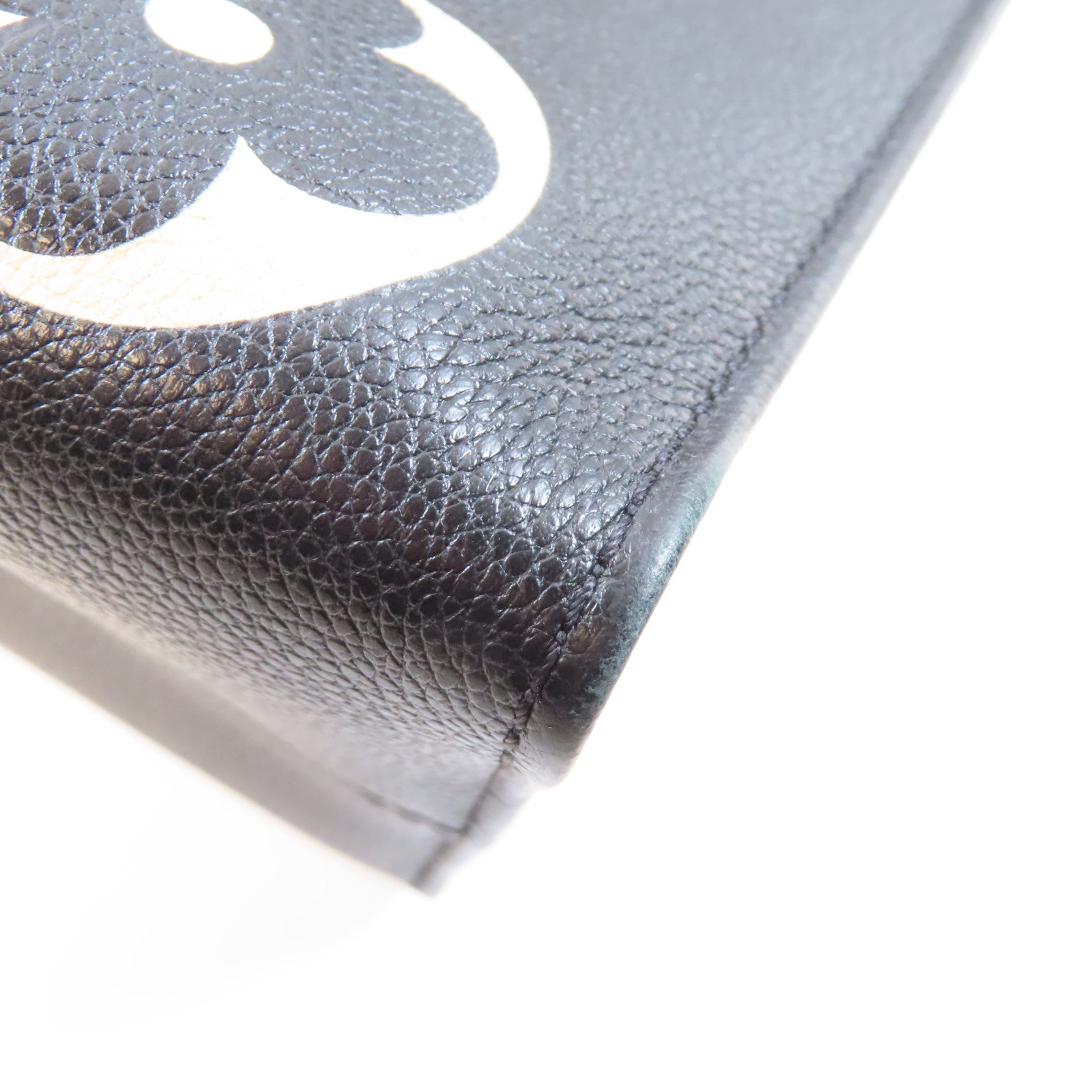 LOUIS VUITTON Monogram Empreinte OnTheGo MM金扣手挽肩背兩用袋黑色