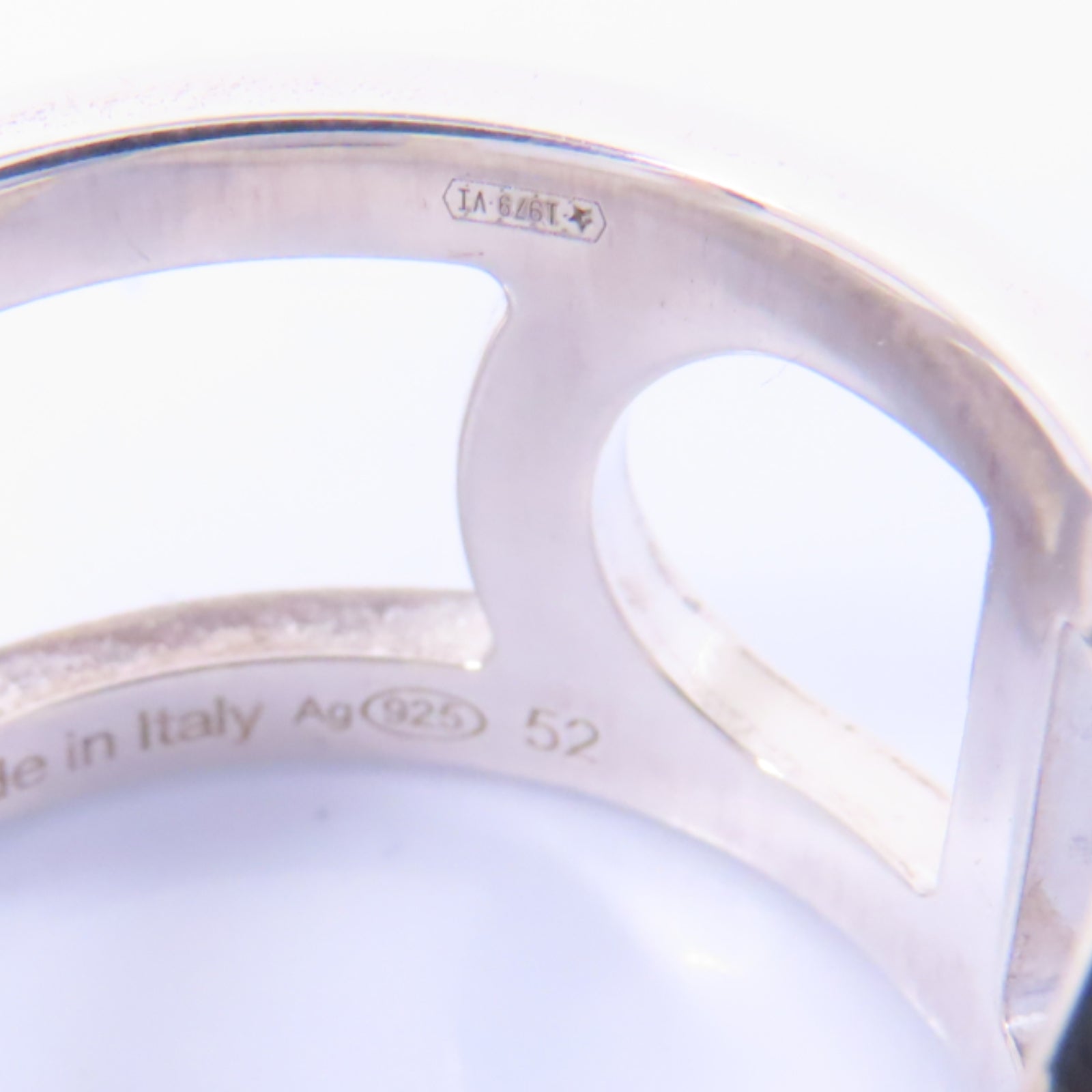 HERMES 925純銀Ever Chaine D'ancre Ring戒指Hermes#52 US#6