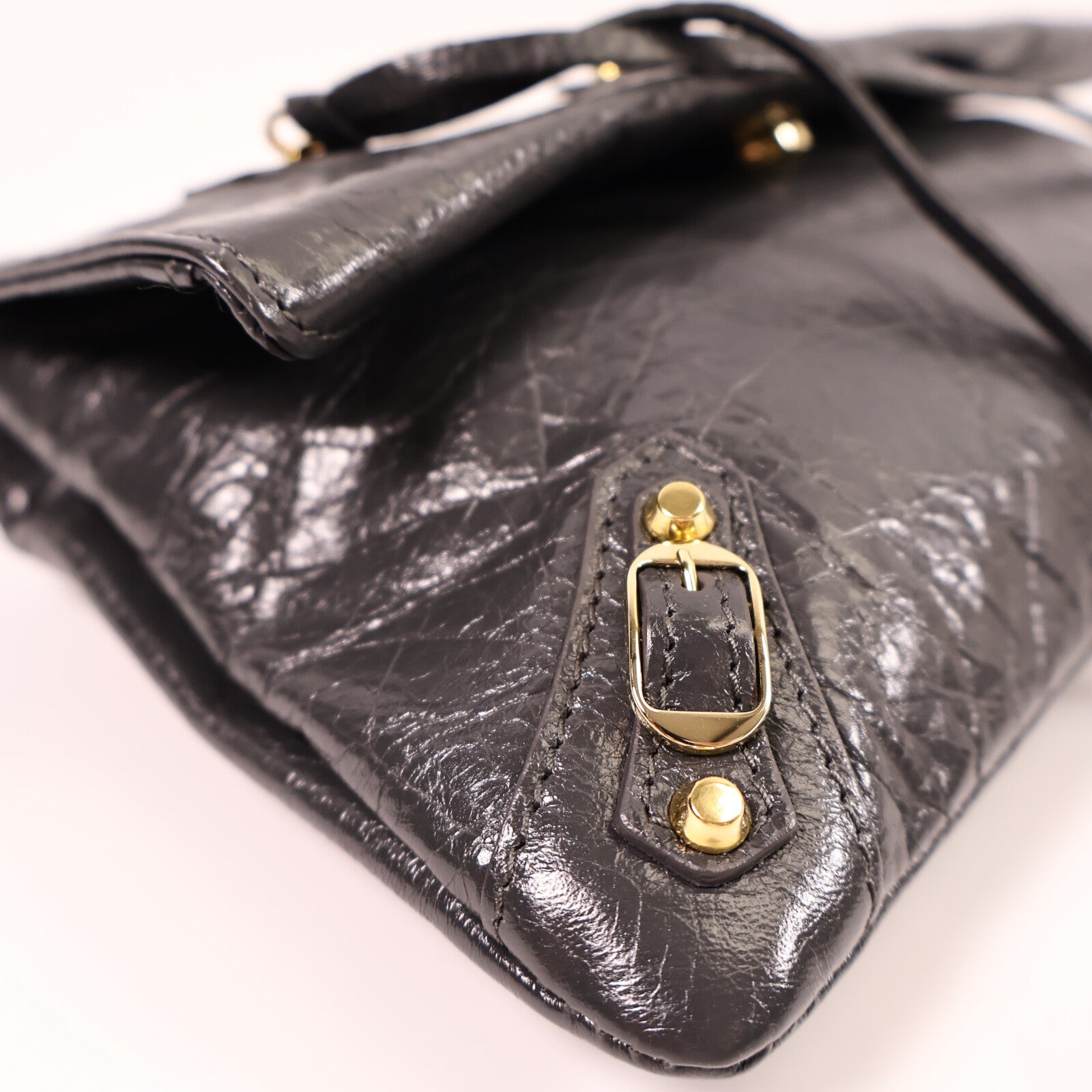 BALENCIAGA 牛皮皮革Mini Envelope Pochette肩背袋