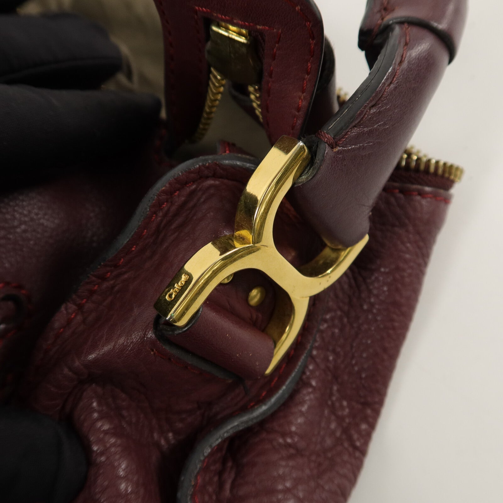Chloe 牛皮皮革Hand Bag肩背袋