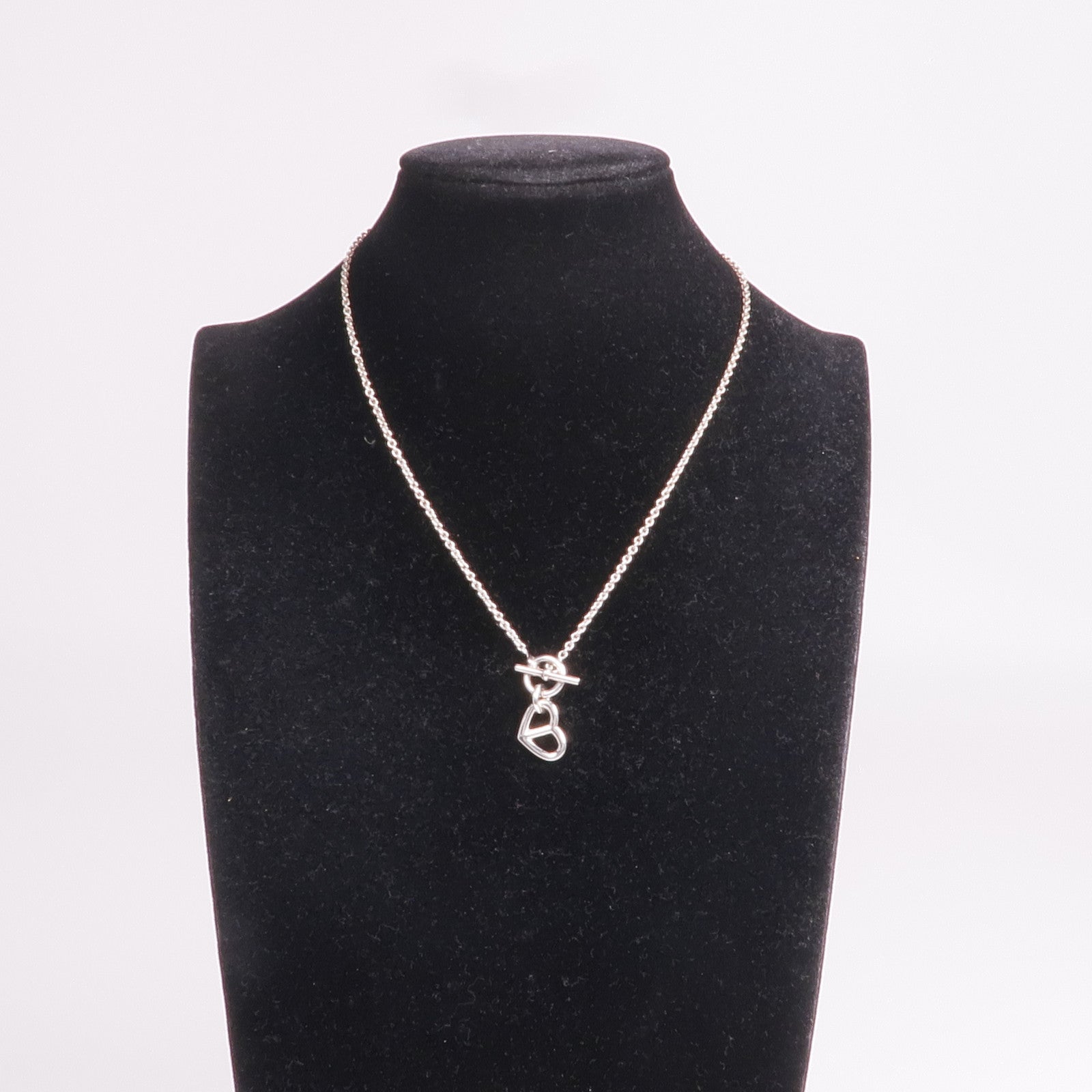 HERMES 925純銀Cache Coeur Amulette Pendant項鍊