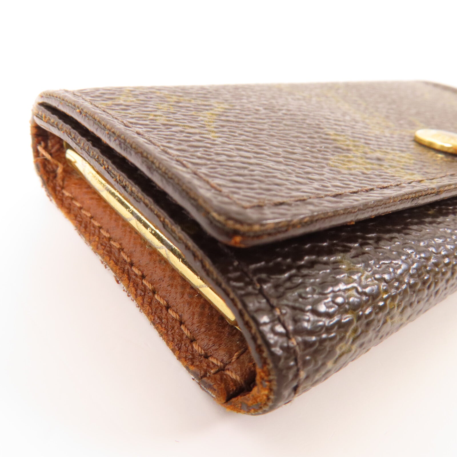 LOUIS VUITTON Monogram 4Key Holder金扣鎖匙包