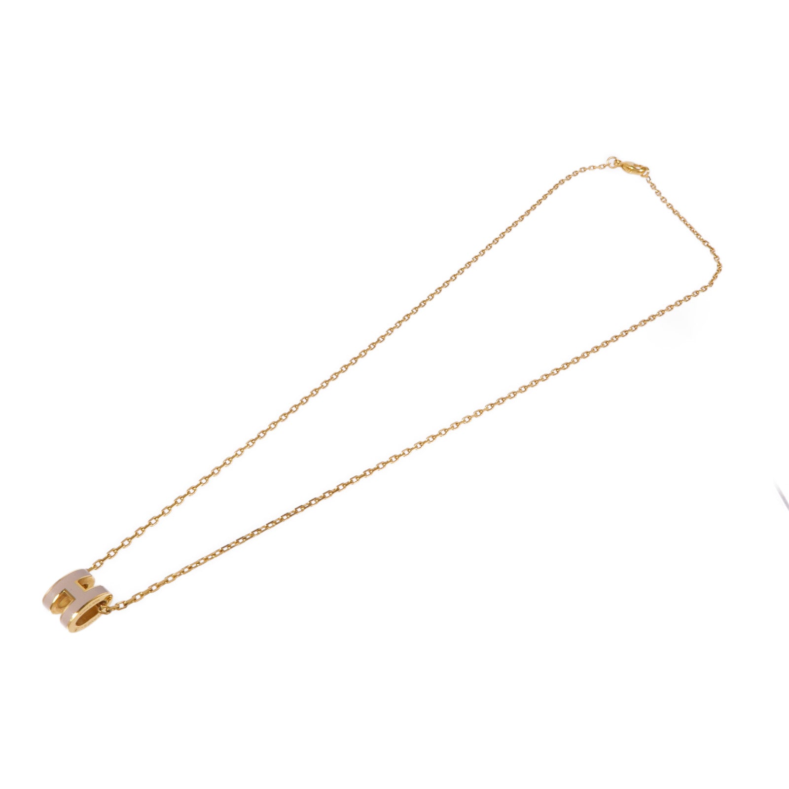 HERMES 金屬Mini Pop H項鍊Chai