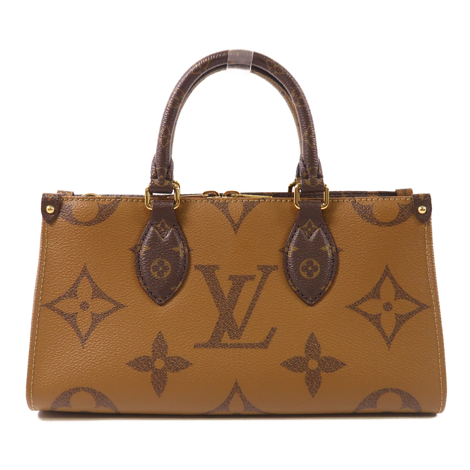 LOUIS VUITTON Monogram On The Go East West金扣手挽肩背兩用袋