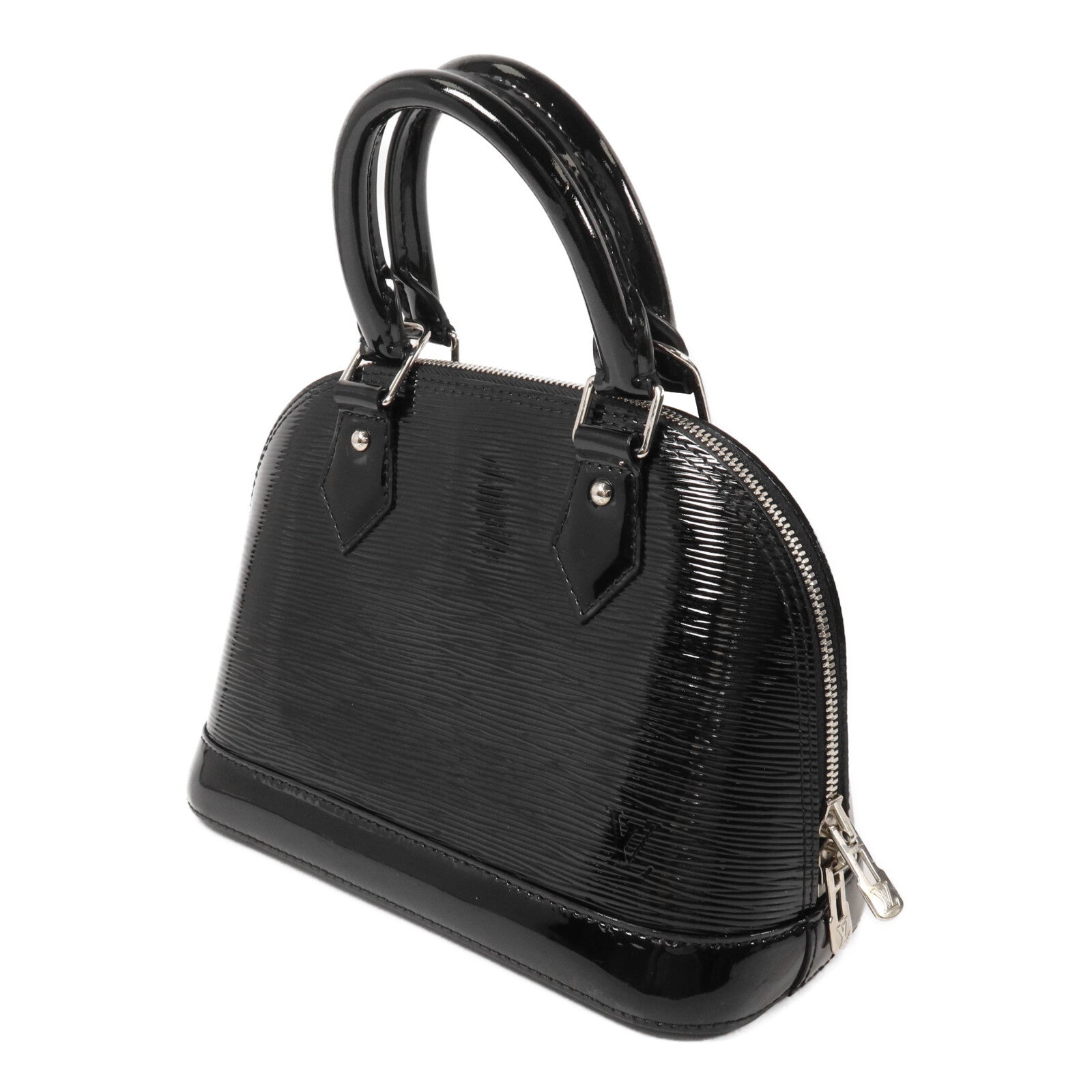 LOUIS VUITTON Epi Electric Alma BB銀扣手挽肩背兩用袋