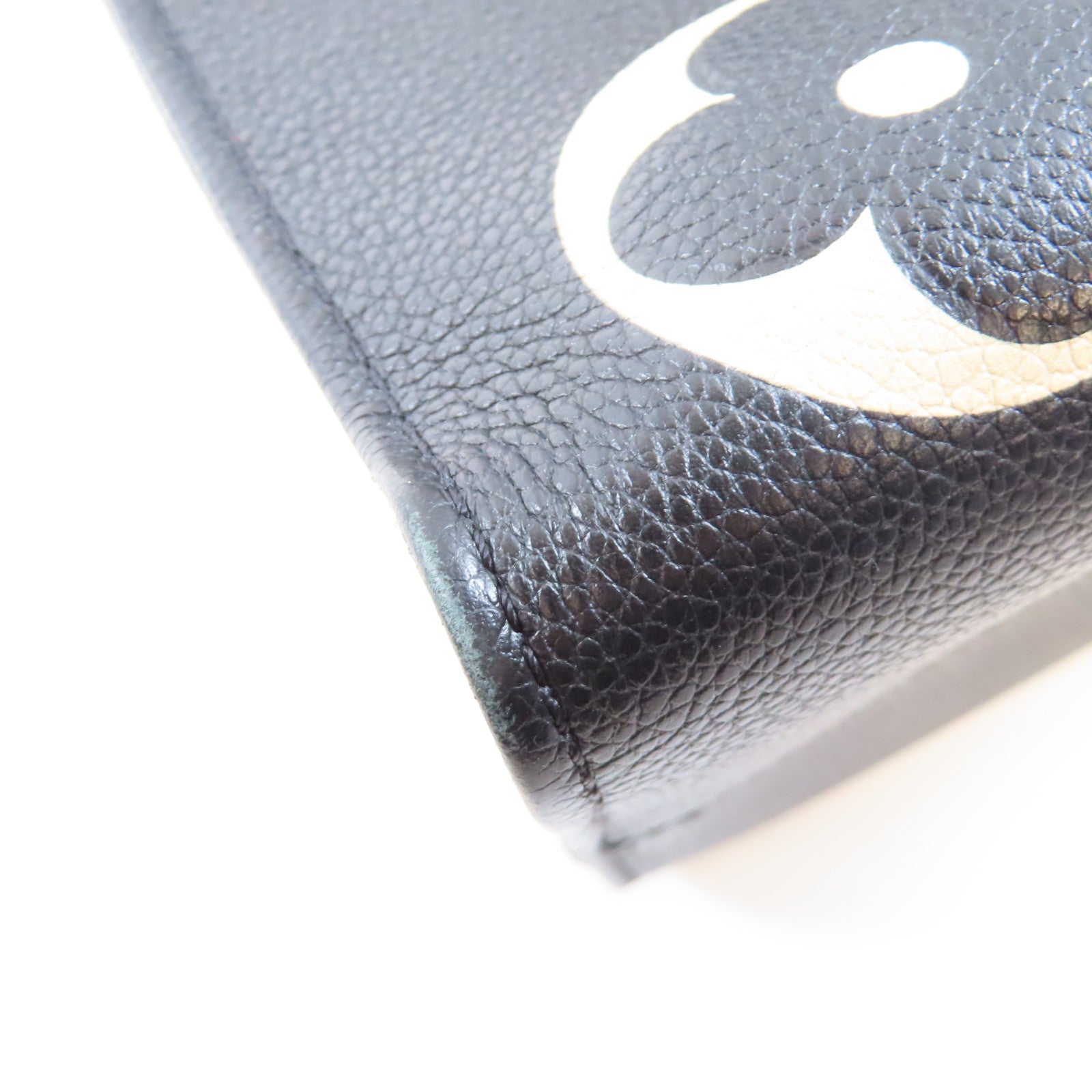 LOUIS VUITTON Monogram Empreinte OnTheGo MM金扣手挽肩背兩用袋黑色