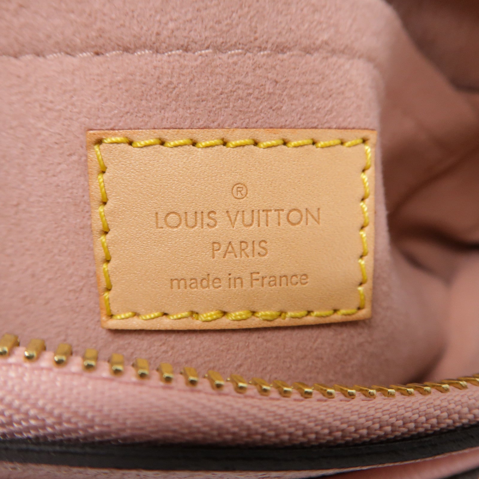 LOUIS VUITTON Monogram Pallas MM金扣手挽肩背兩用袋啡色