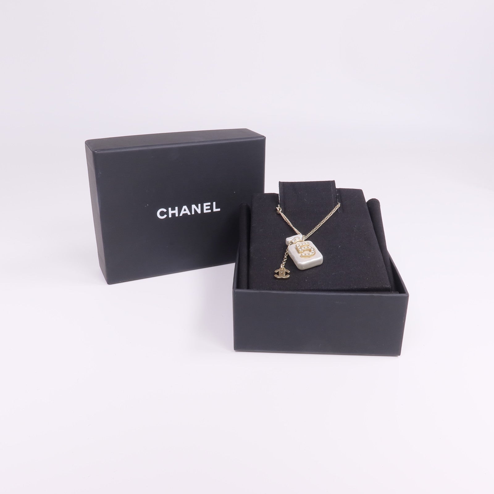 CHANEL 金屬/水晶Necklace項鍊