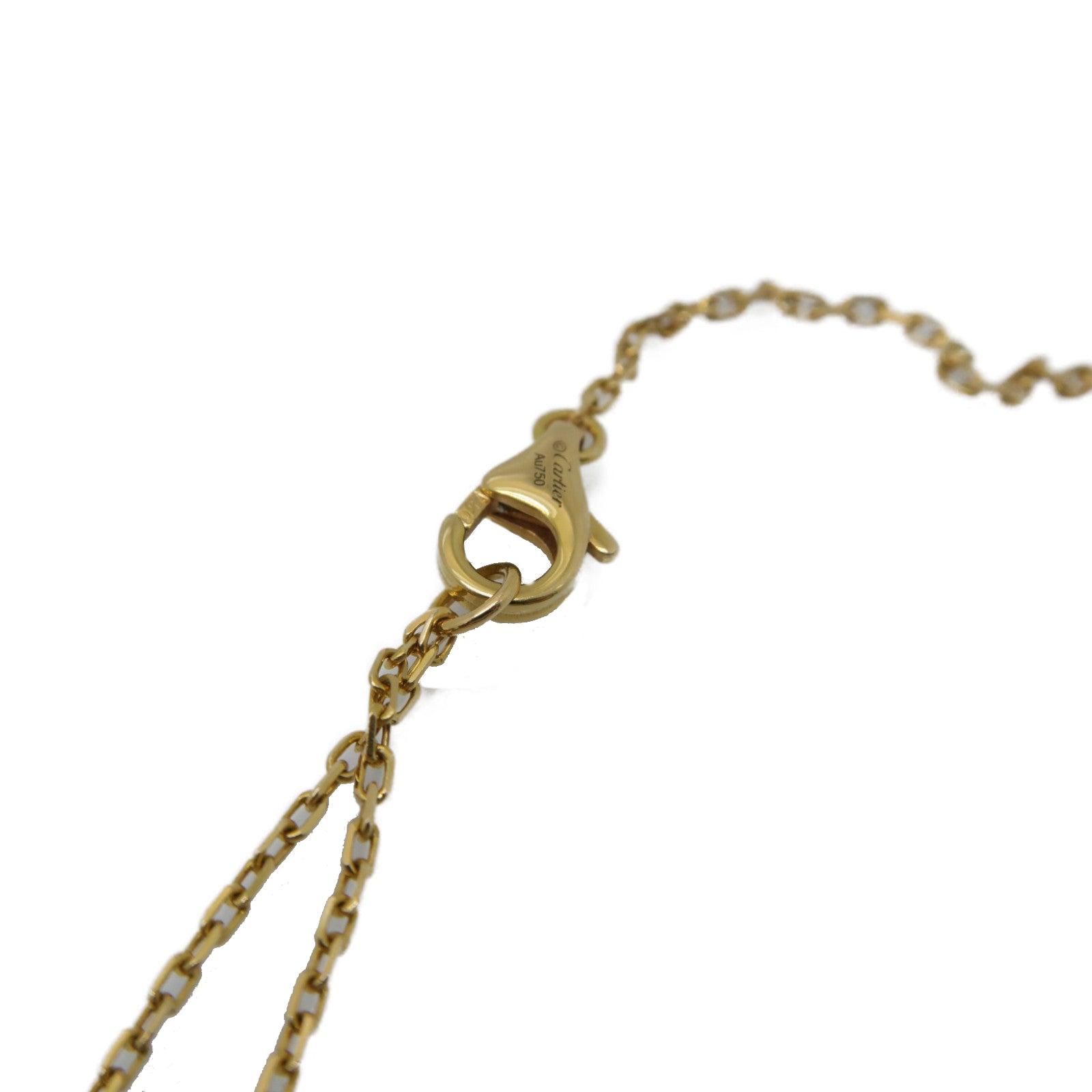 CARTIER 【激減優惠】18K玫瑰金Cartier d'Amour 0.18ct鑽石項鍊