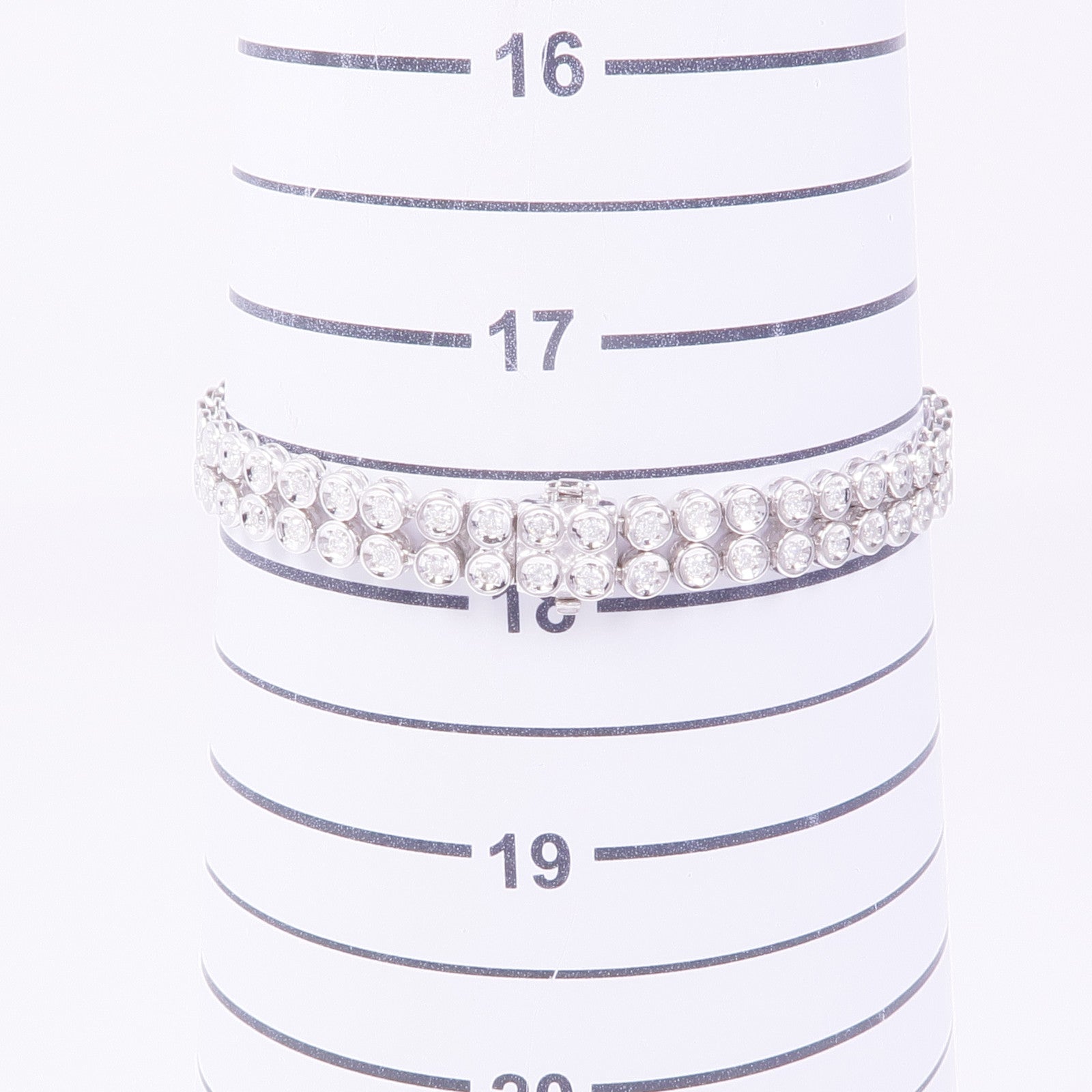 JEWELRY 18K白金Diamond Bracelet鑽石手鏈