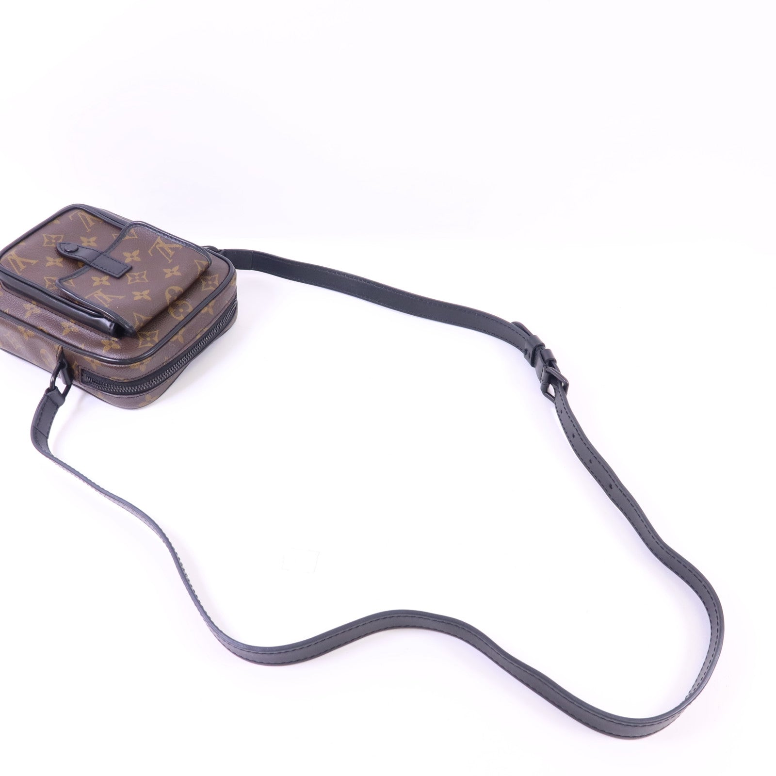 LOUIS VUITTON 【激減優惠】Monogram Macassar Christopher Wearable Wallet肩背袋