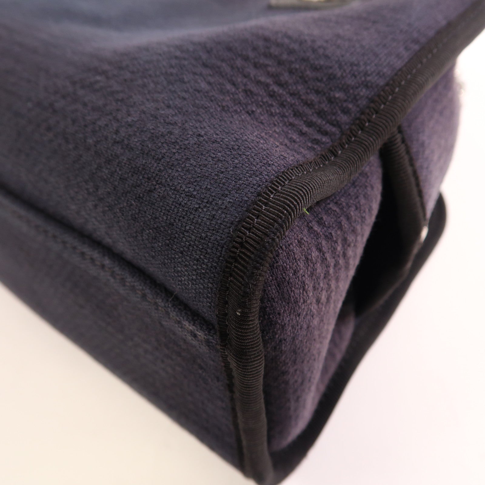 CHANEL 【激減優惠】帆布Chain Shoulder手挽肩背兩用袋