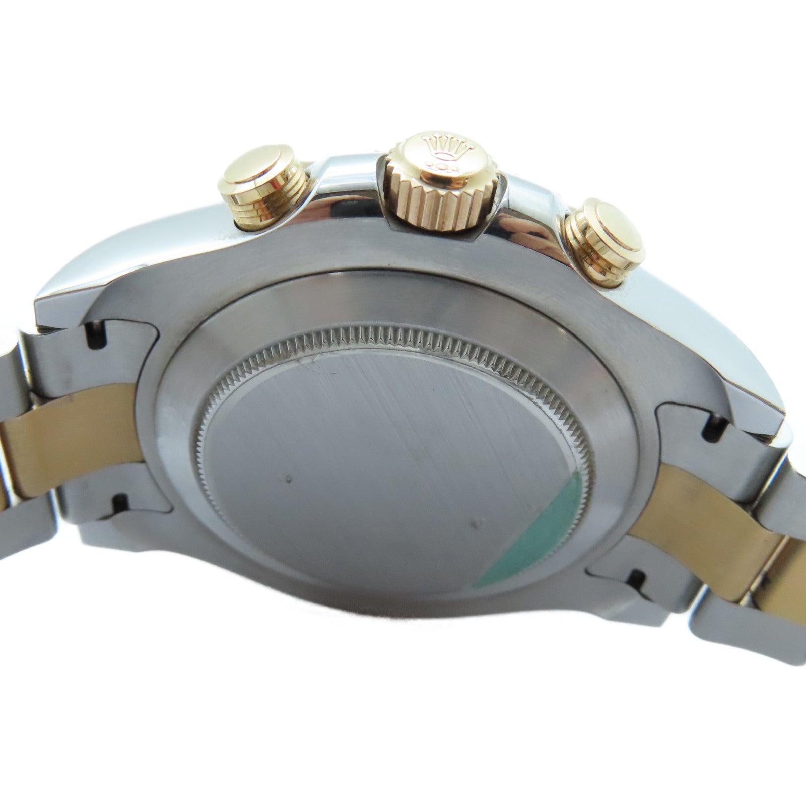 ROLEX Yacht Master II 18K玫瑰金/不鏽鋼手錶自動機芯白色