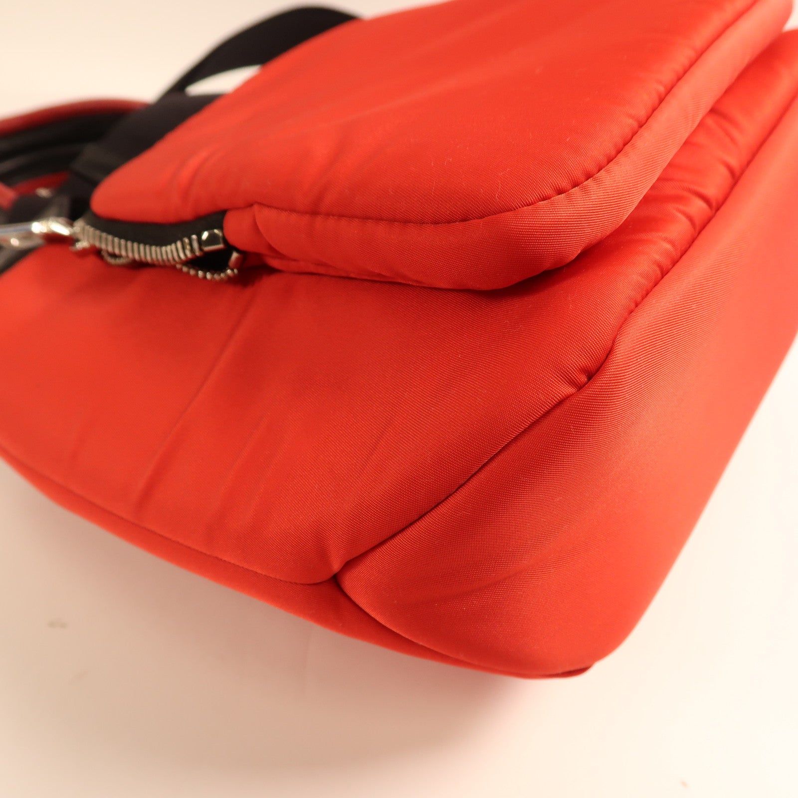 PRADA 尼龍Shoulder Bag銀扣手挽肩背兩用袋