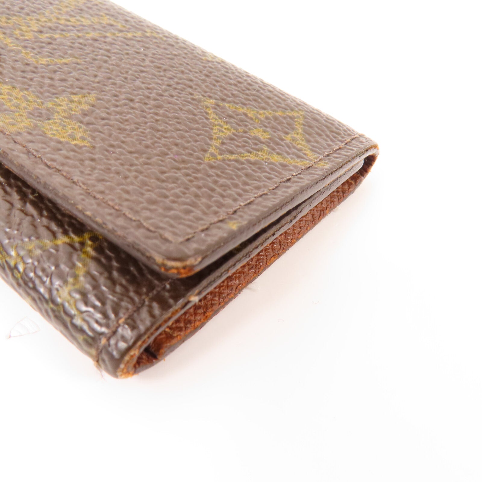 LOUIS VUITTON Monogram 4Key Holder金扣鎖匙包