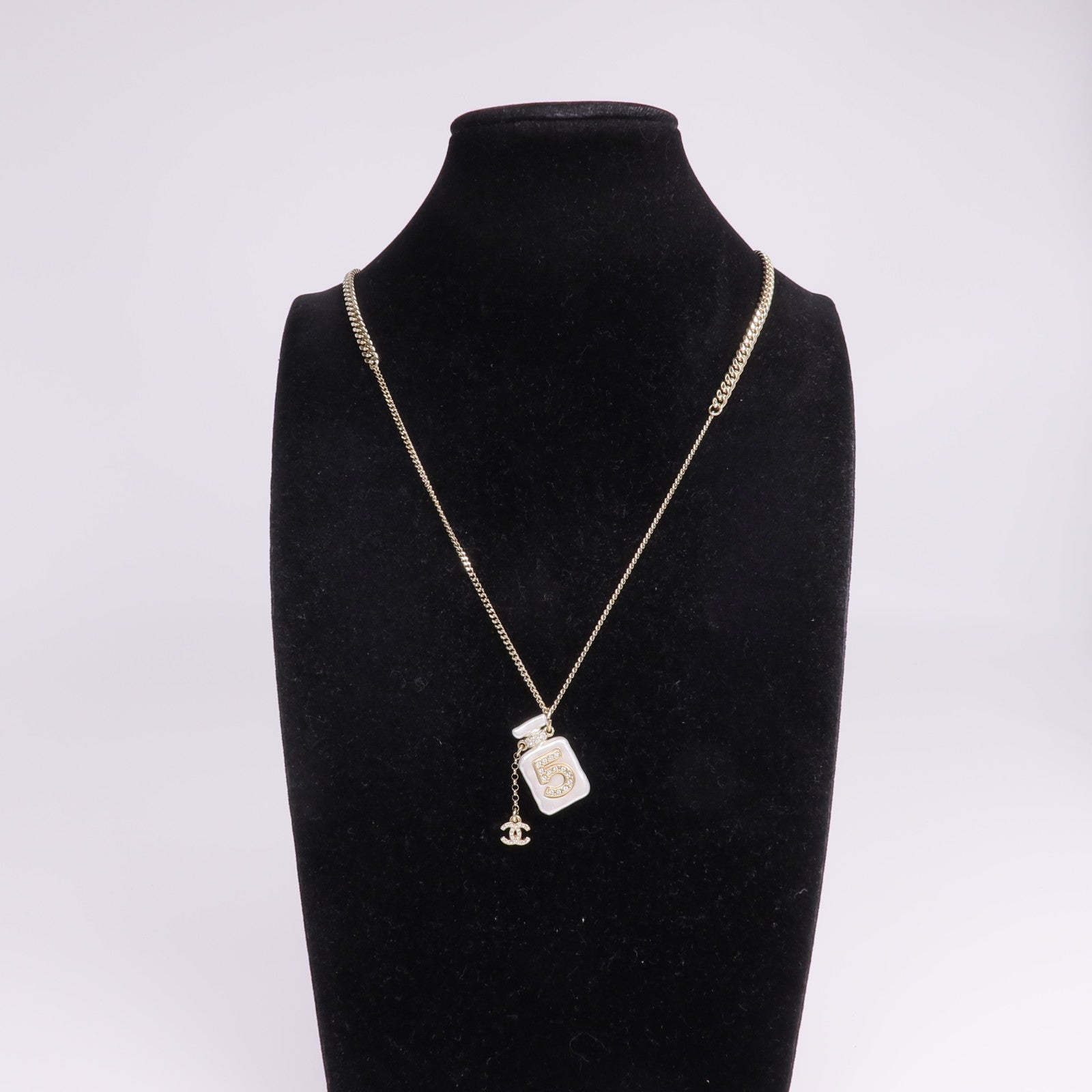 CHANEL 金屬/水晶Necklace項鍊