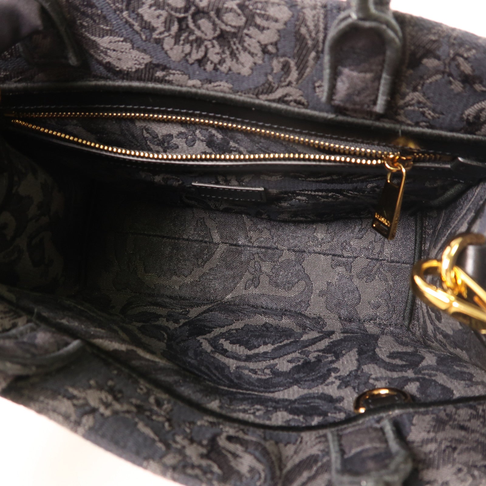 VERSACE 帆布2 Way Shoulder Bag金扣手挽肩背兩用袋