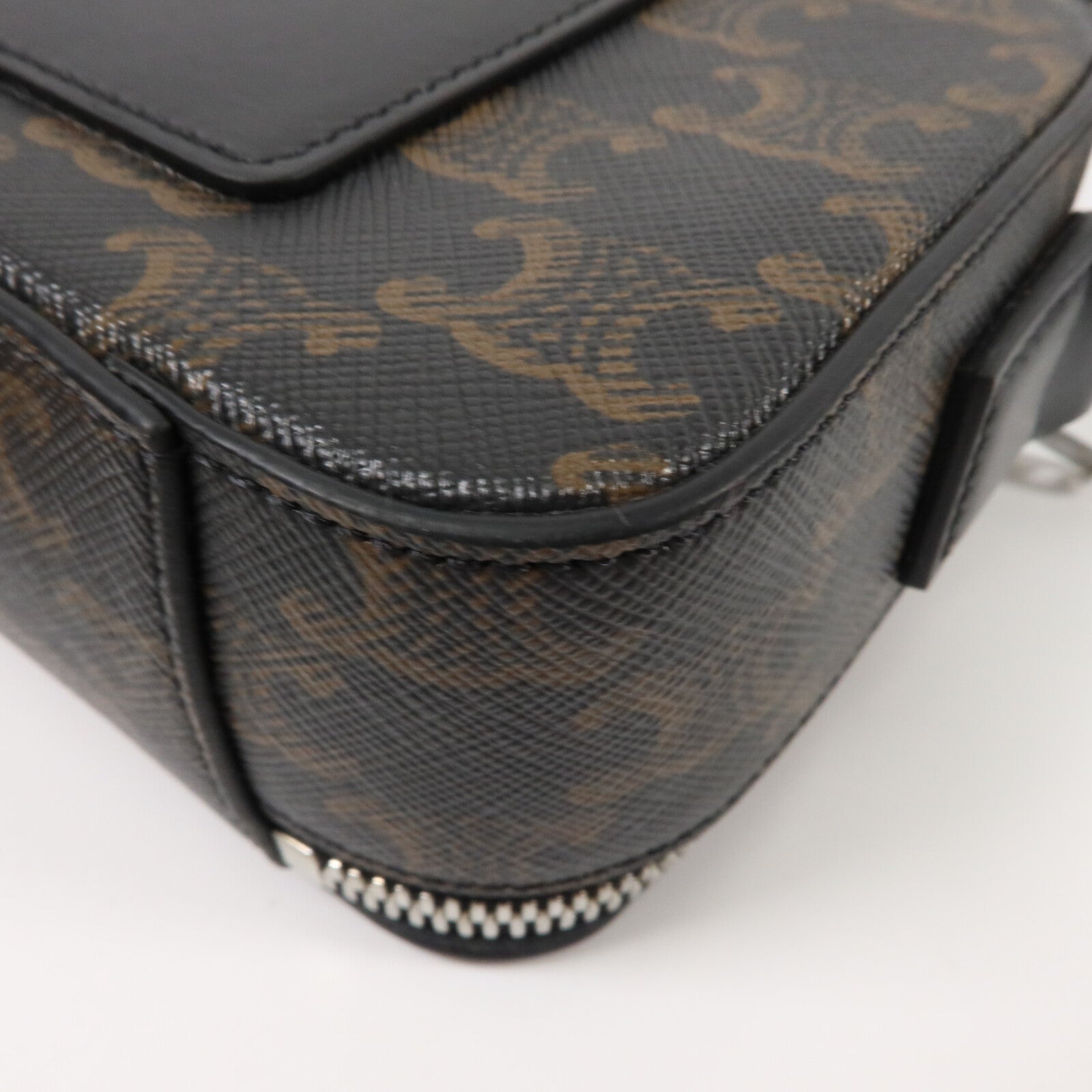 CELINE 塗層帆布Shoulder Bag肩背袋
