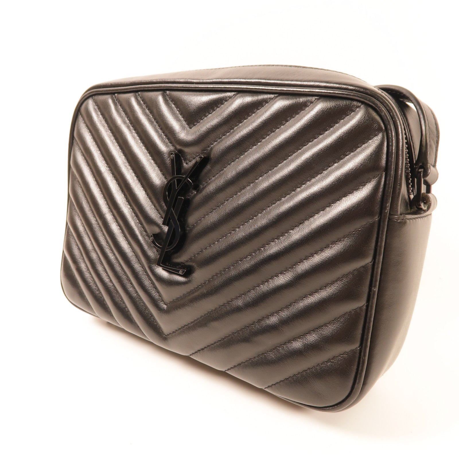 SAINT LAURENT 牛皮皮革Lou Camera Bag肩背袋