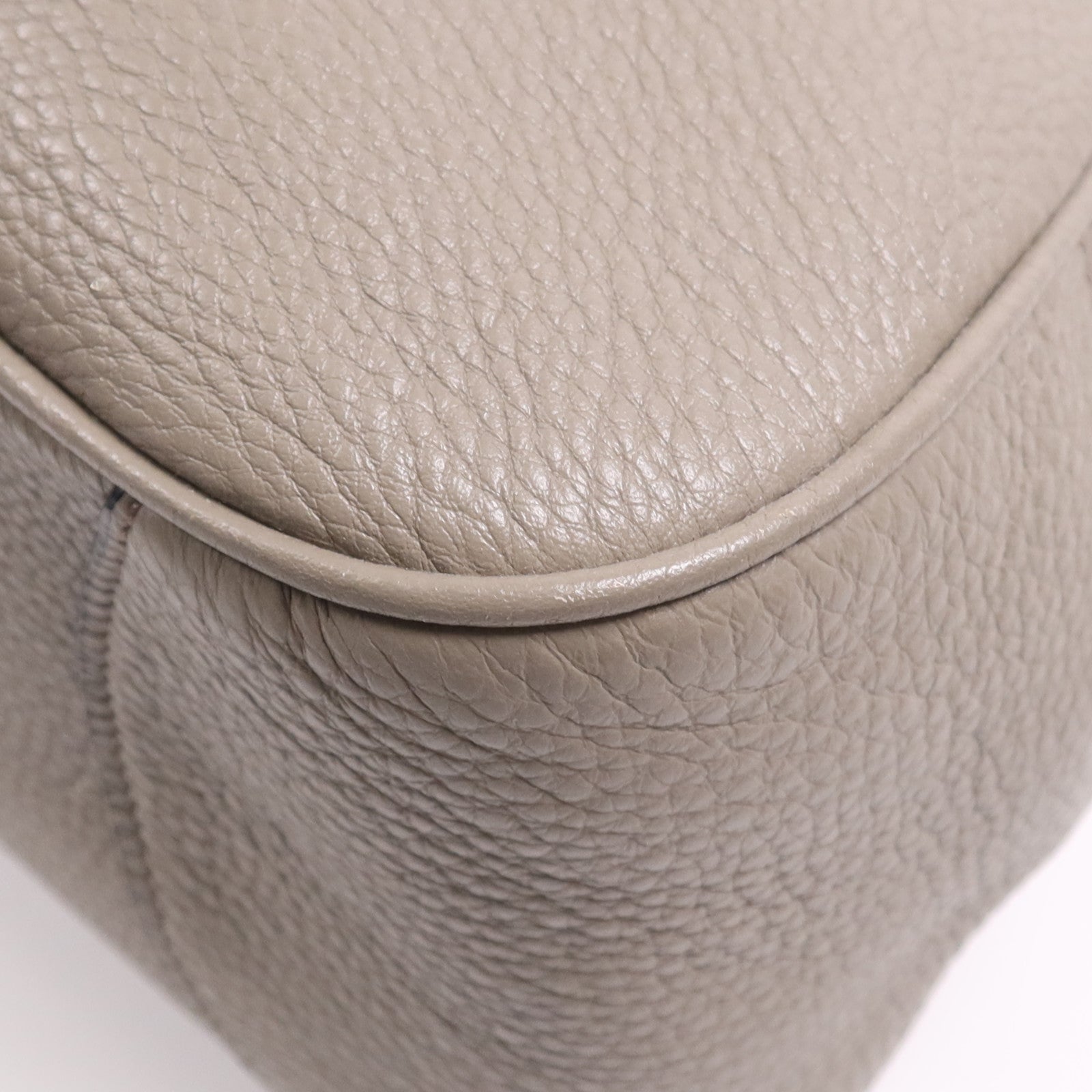 PRADA 牛皮皮革Nero Vitello Daino Bag金扣手挽肩背兩用袋