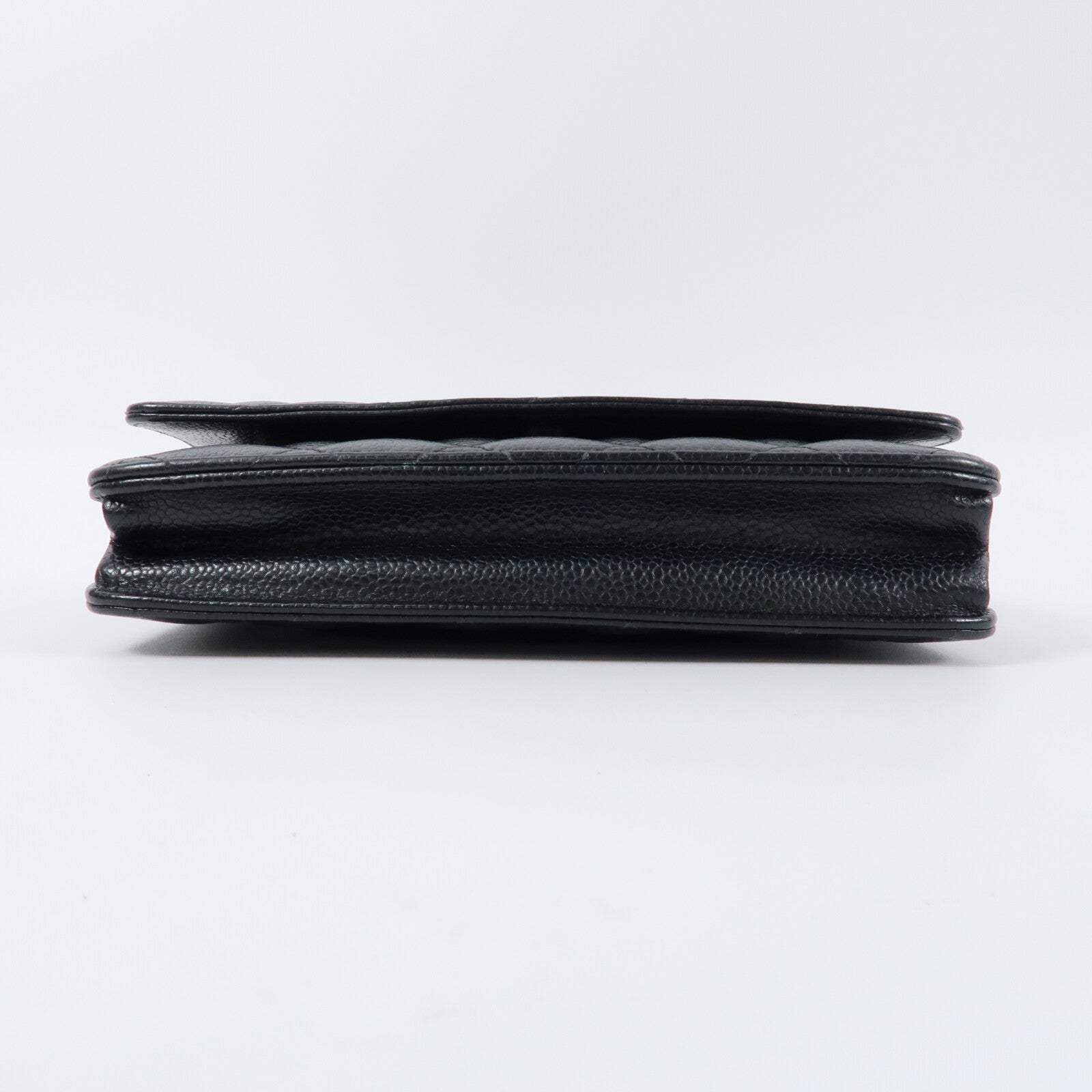 CHANEL 牛皮皮革Wallet On Chain銀扣鏈帶肩背袋