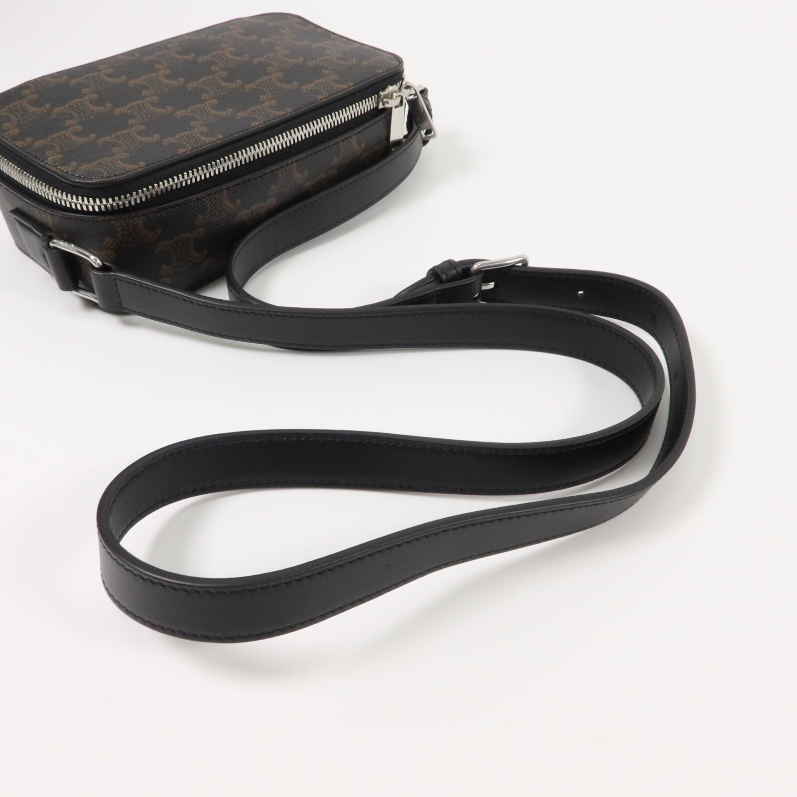 CELINE 塗層帆布Shoulder Bag肩背袋