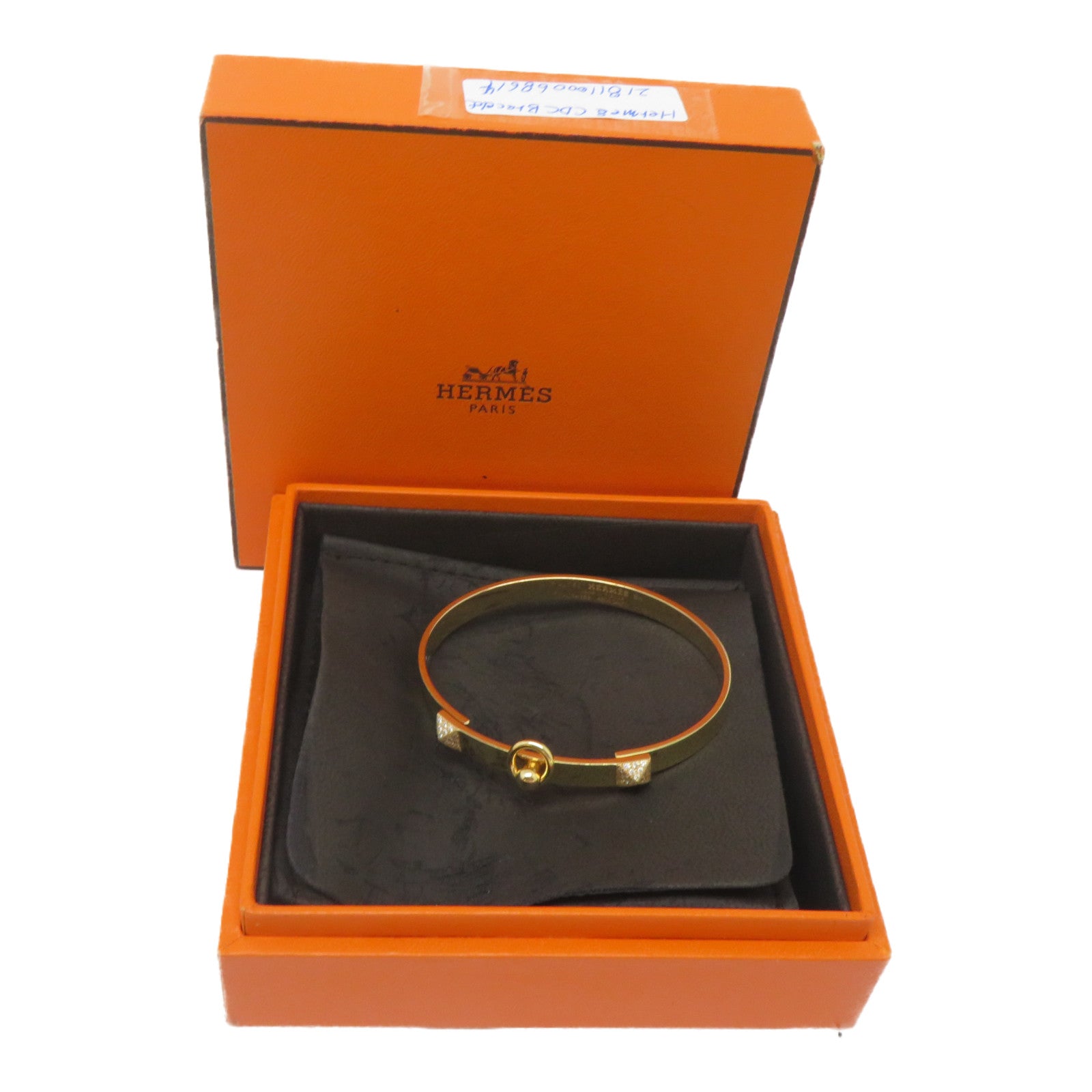 HERMES (PRICE DOWN) 0.24ct CDC Diamond Bracelet 18K Pink Gold