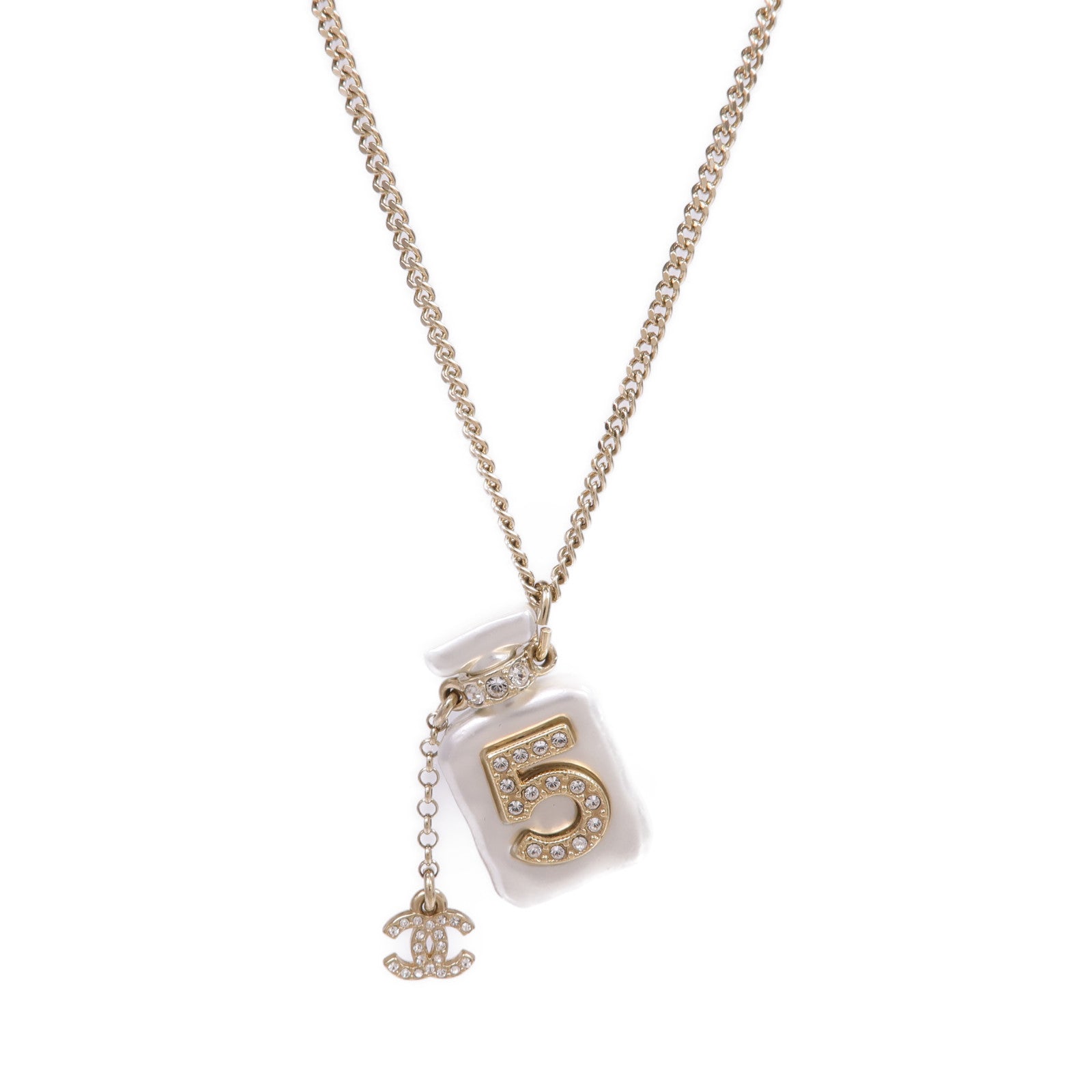 CHANEL 金屬/水晶Necklace項鍊