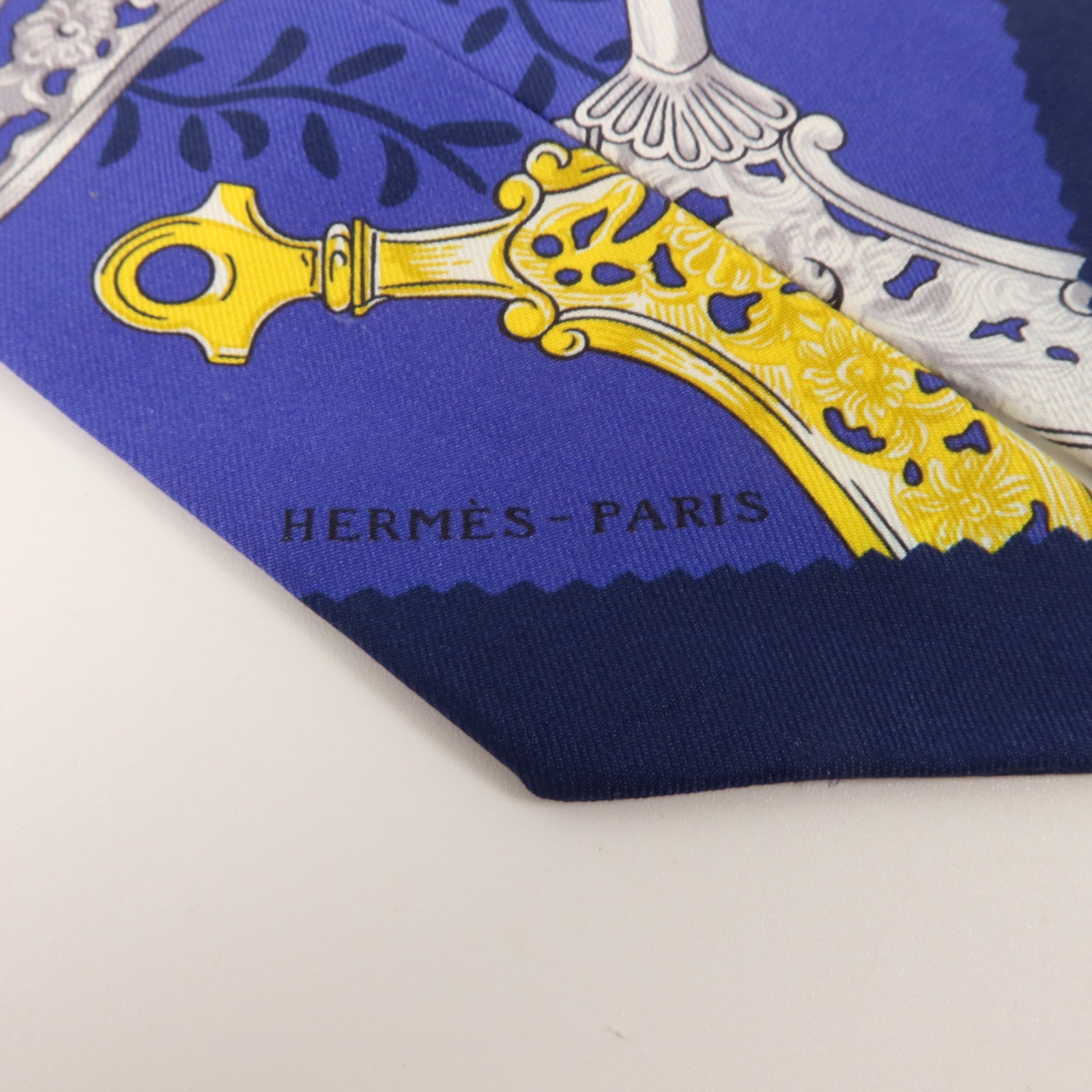 HERMES 絲質Twilly絲巾