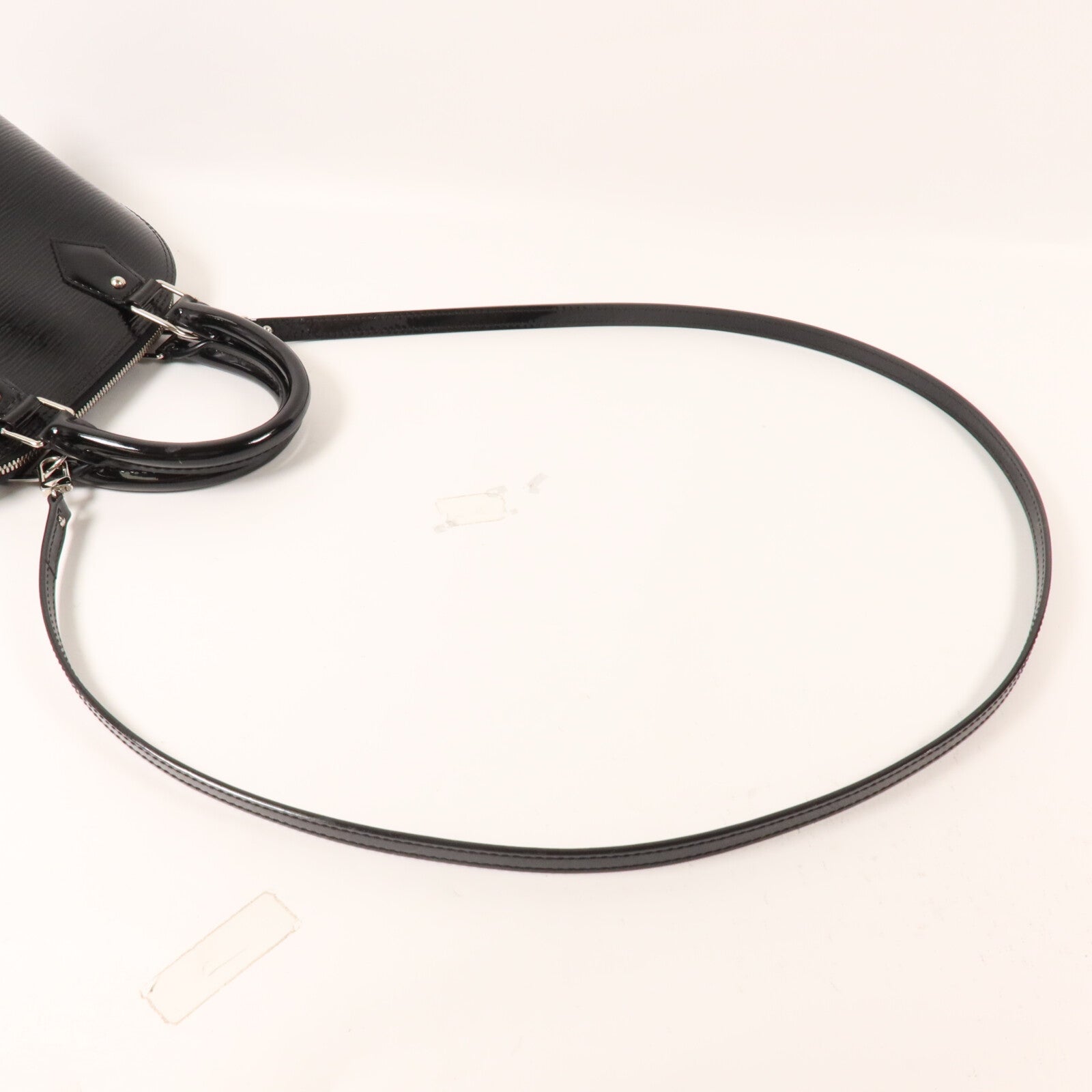 LOUIS VUITTON Epi Electric Alma BB銀扣手挽肩背兩用袋