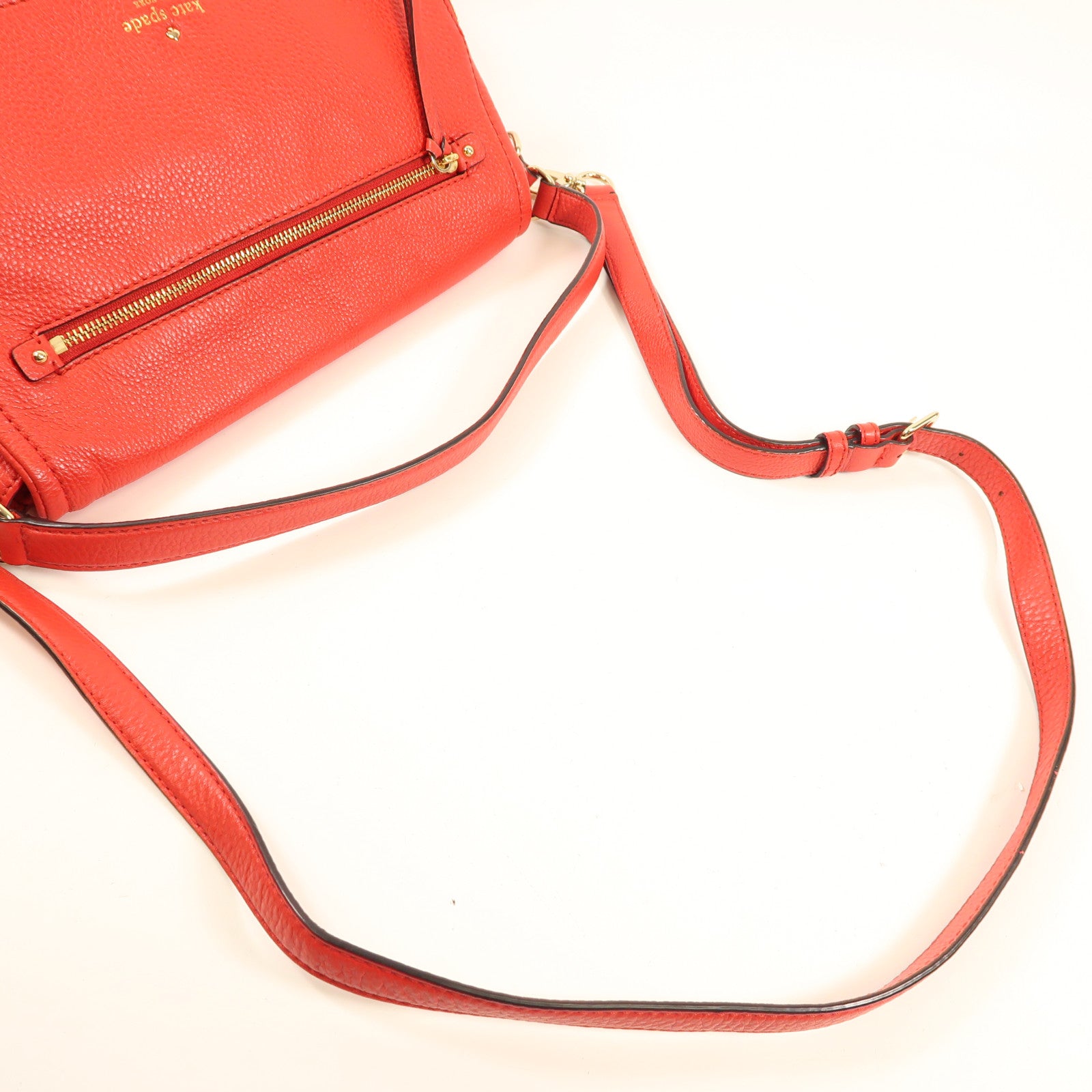 Kate Spade 【激減優惠】牛皮皮革Shoulder Bag金扣手挽肩背兩用袋