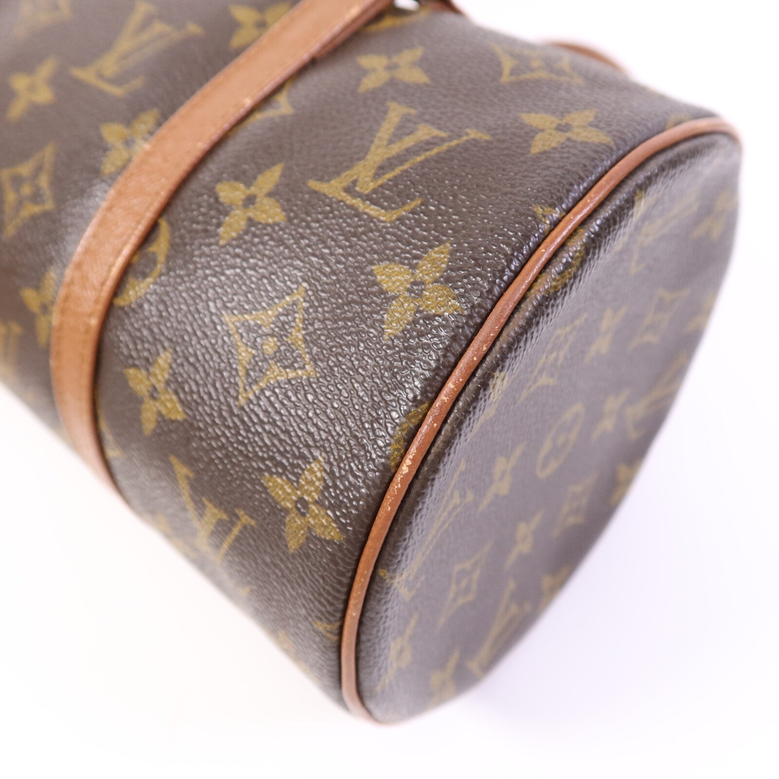 LOUIS VUITTON Monogram Papillon 30金扣手挽袋